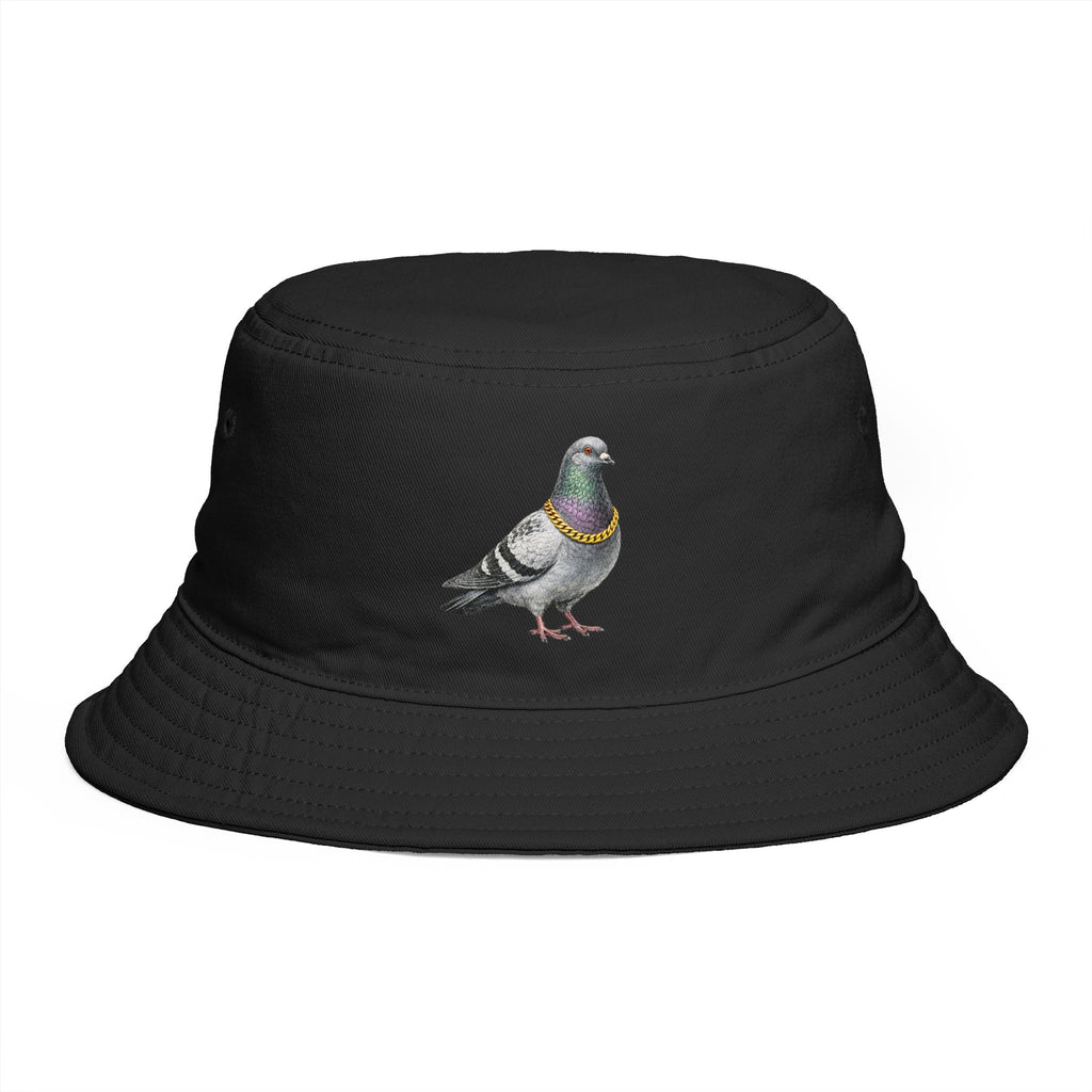 NYC Pigeon Bucket Hat | The New Yorker Urban Bird Illustration