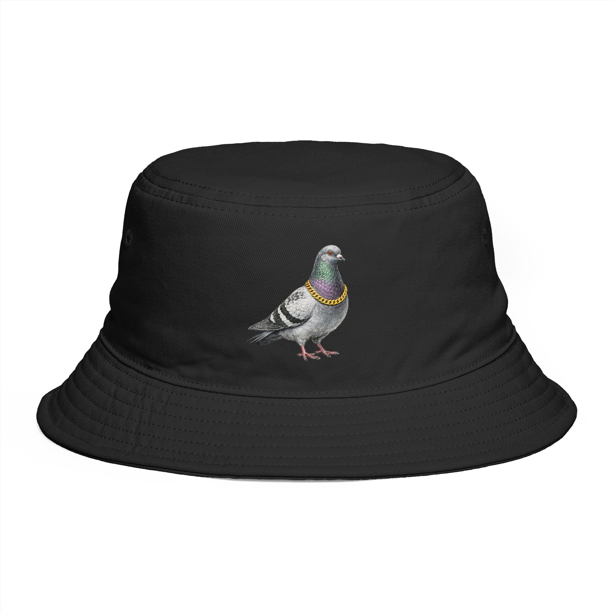 NYC Pigeon Bucket Hat | The New Yorker Urban Bird Illustration