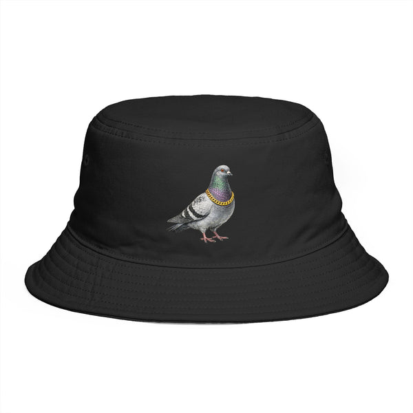 NYC Pigeon Bucket Hat | The New Yorker Urban Bird Illustration