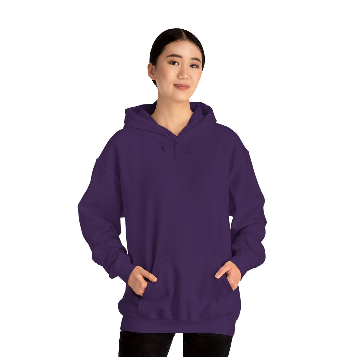 Lawrence Girl Hoodie – Retro Pink Wave Back Print Hooded Sweatshirt