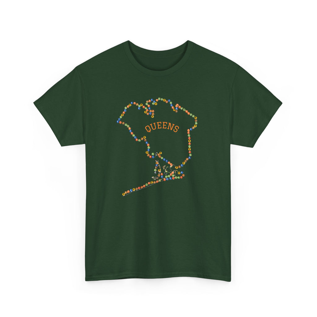 Queens Map T-Shirt | Subway Signs Tee