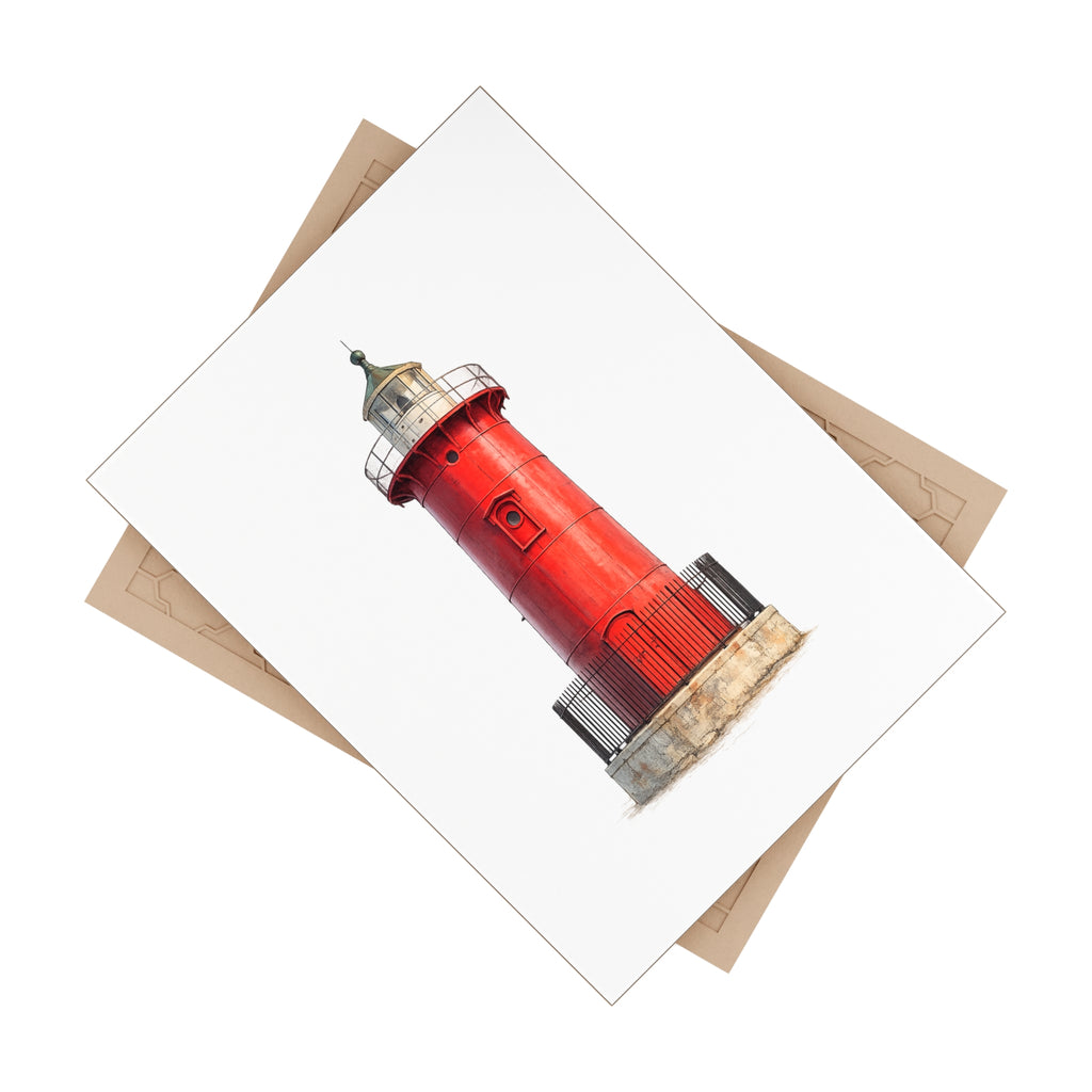 Azulejo cerámico para ducha Washington Heights Little Red Lighthouse 6" x 8"