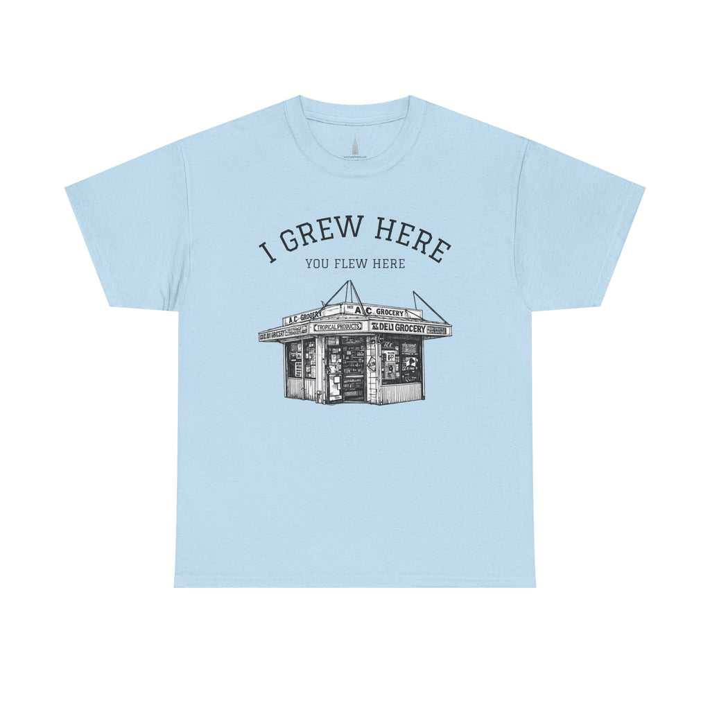 Bodega T-Shirt | New York I Grew Here You Flew Here Tee