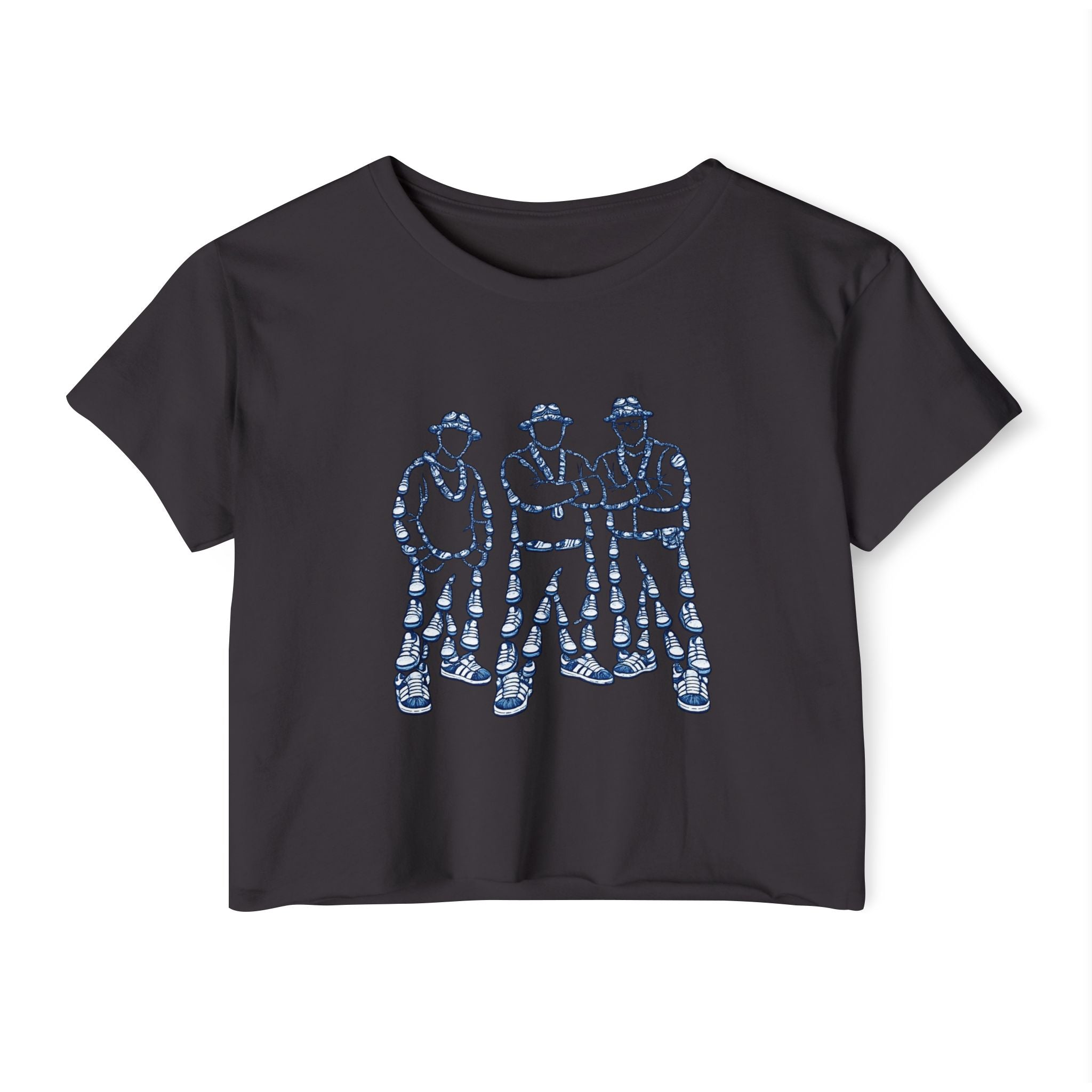 Sneaker DMC Crop Top T-shirt   Music Tee