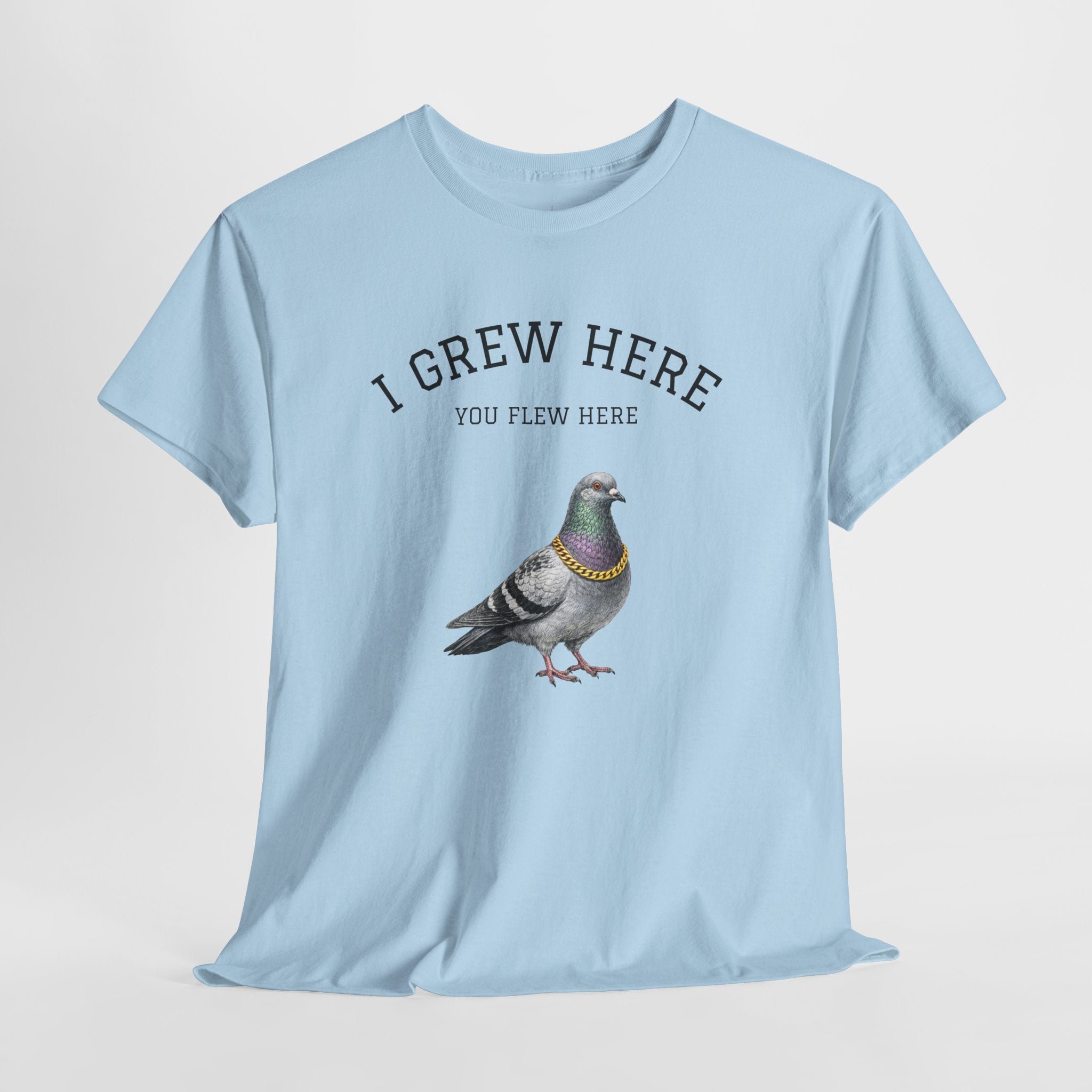 NYC Pigeon T-Shirt | I Grew Here You Grew Here Tee