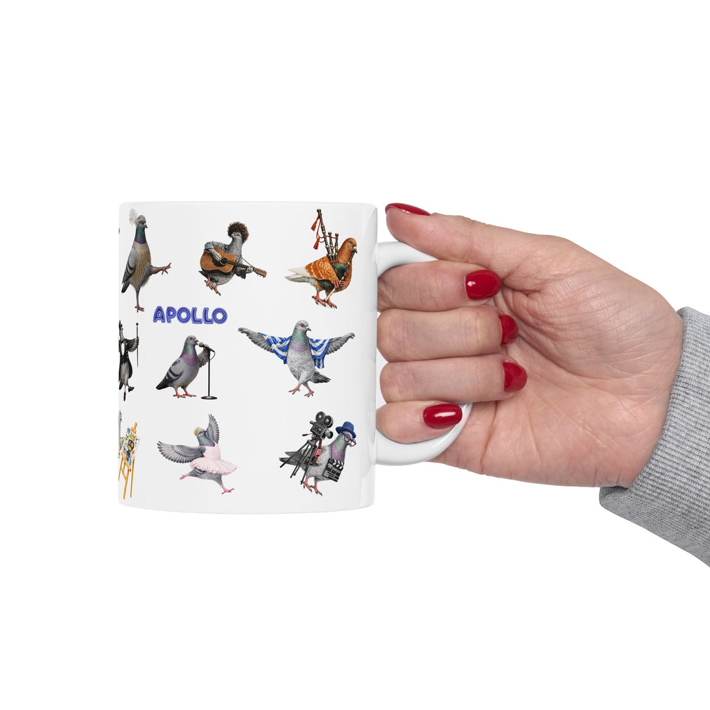 You're One Talented Bird Artistic NYC Pigeon 11oz Coffee Mug