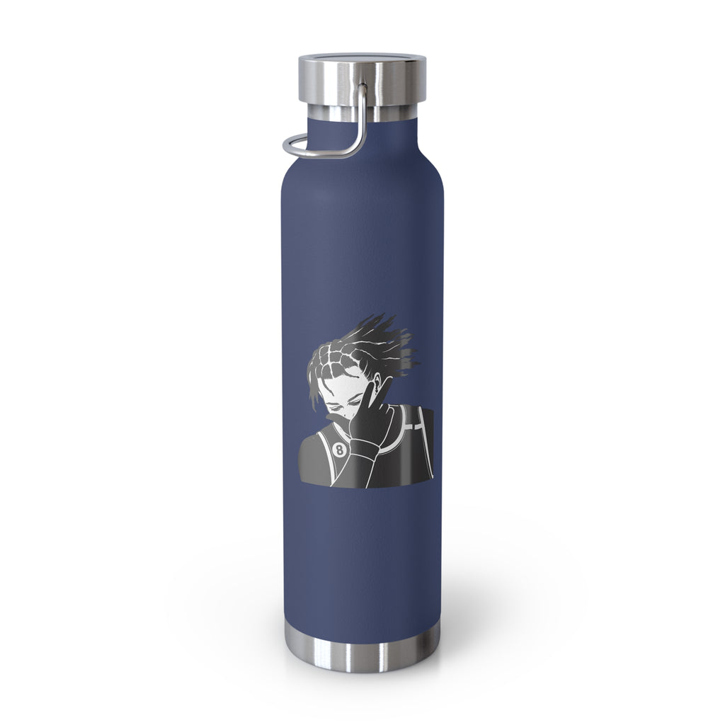 Customizable Jalen Brunson Copper Vacuum Bottle 22oz | Insulated Water Bottle