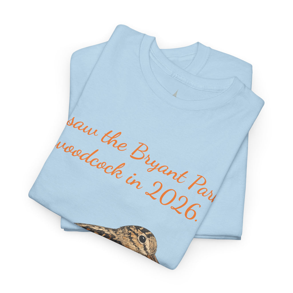 Bryant Park American Woodcock T-Shirt   NYC Gift Tee