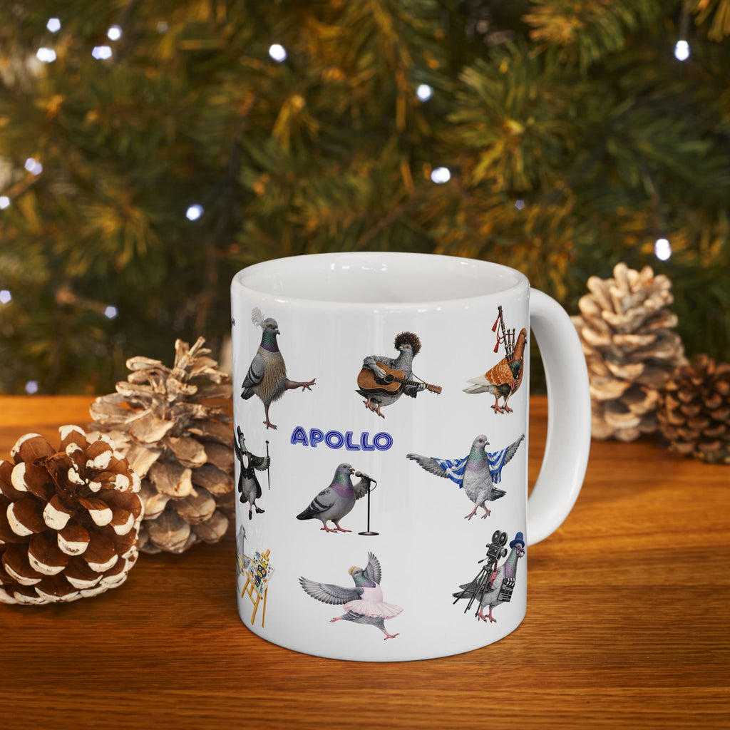 You're One Talented Bird Artistic NYC Pigeon 11oz Coffee Mug