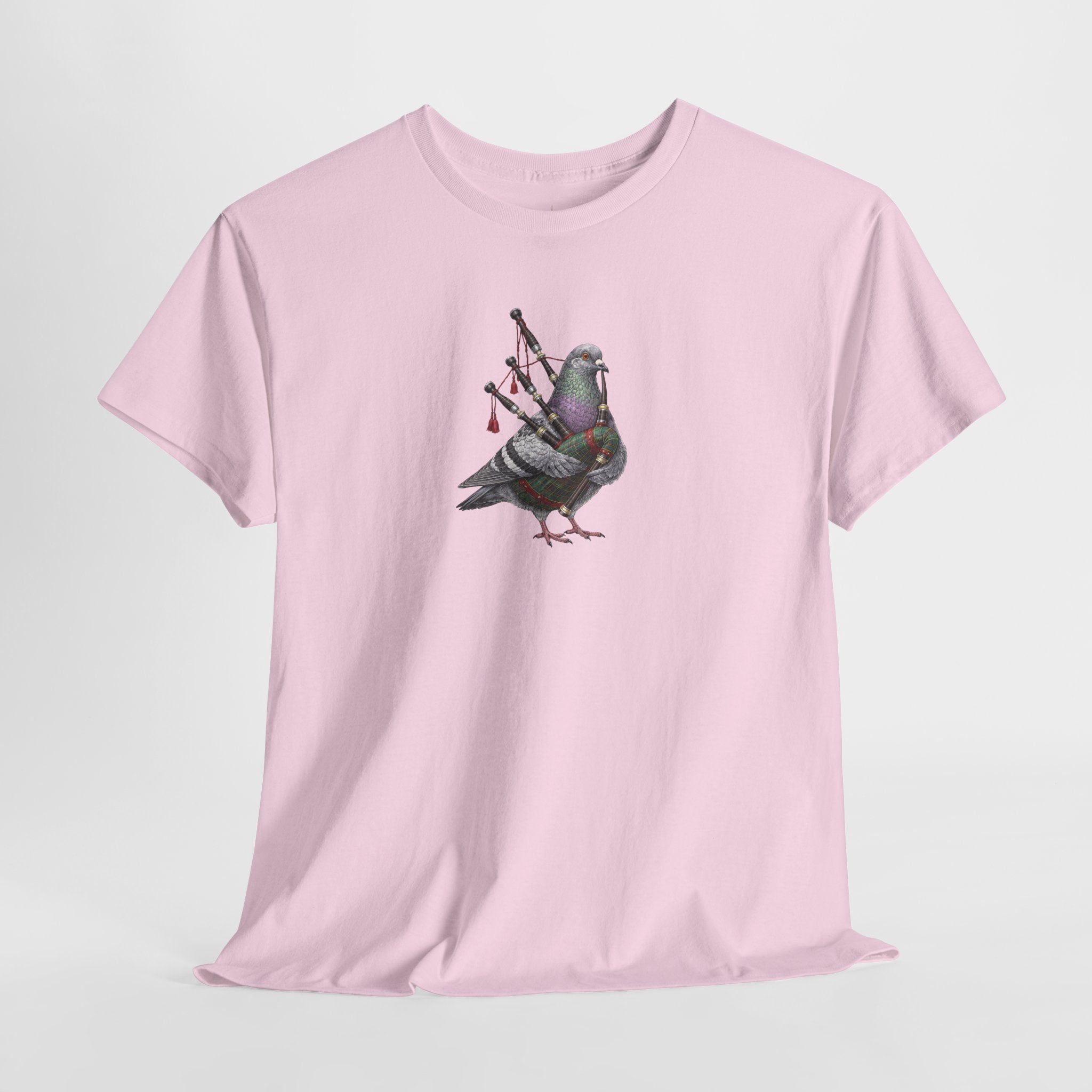 Customizable Woodlawn NYC Pigeon T-Shirt | Bagpiper Tee