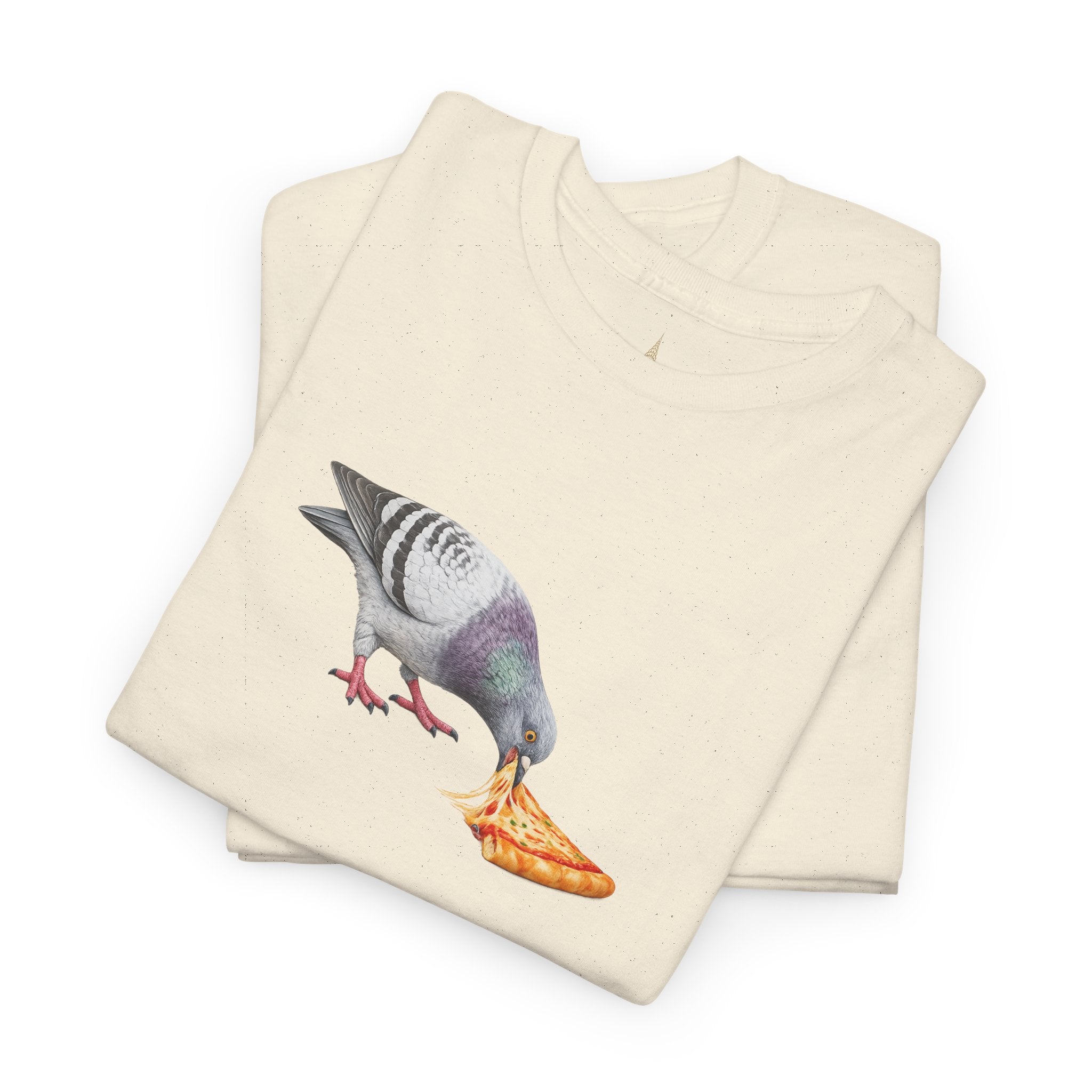 Customizable Little Italy NYC Pigeon T-Shirt | New York Pizza Lover Tee