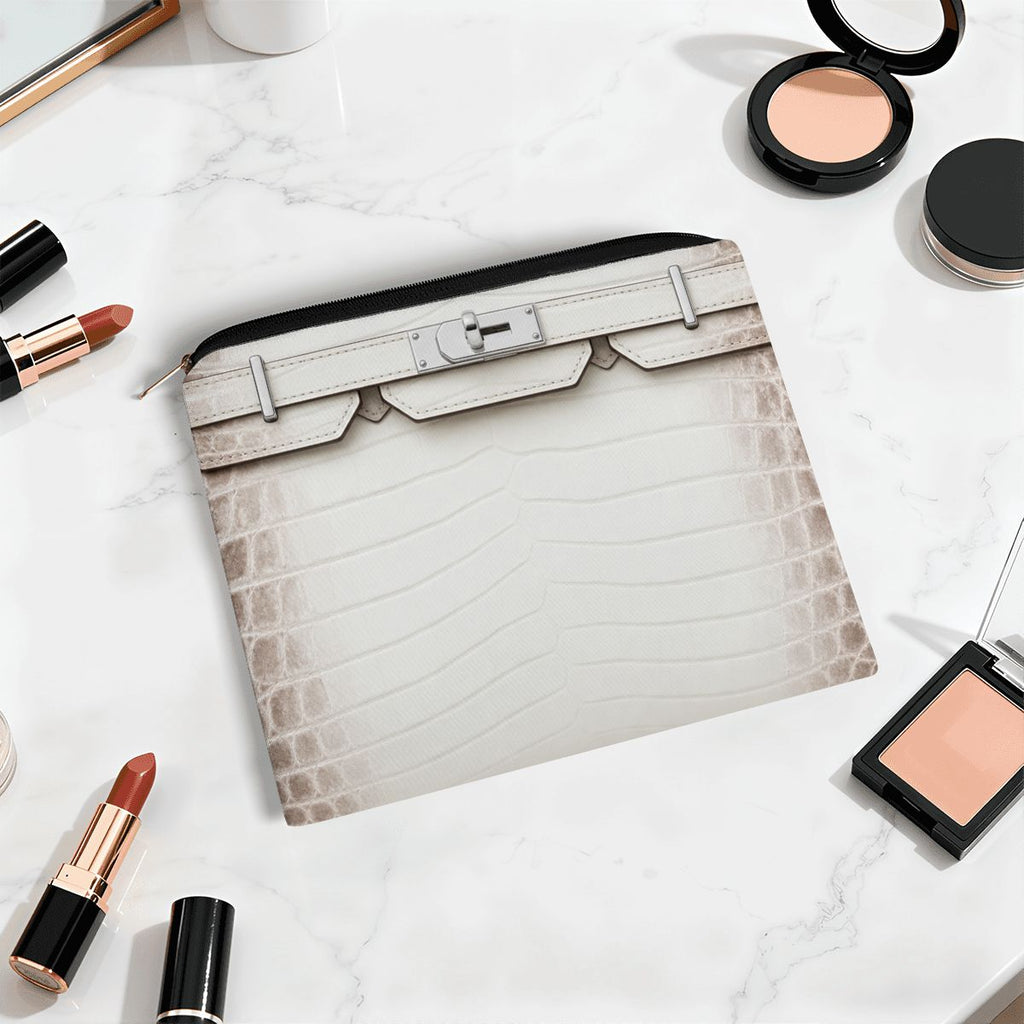 Canal Street White Large Coin Purse