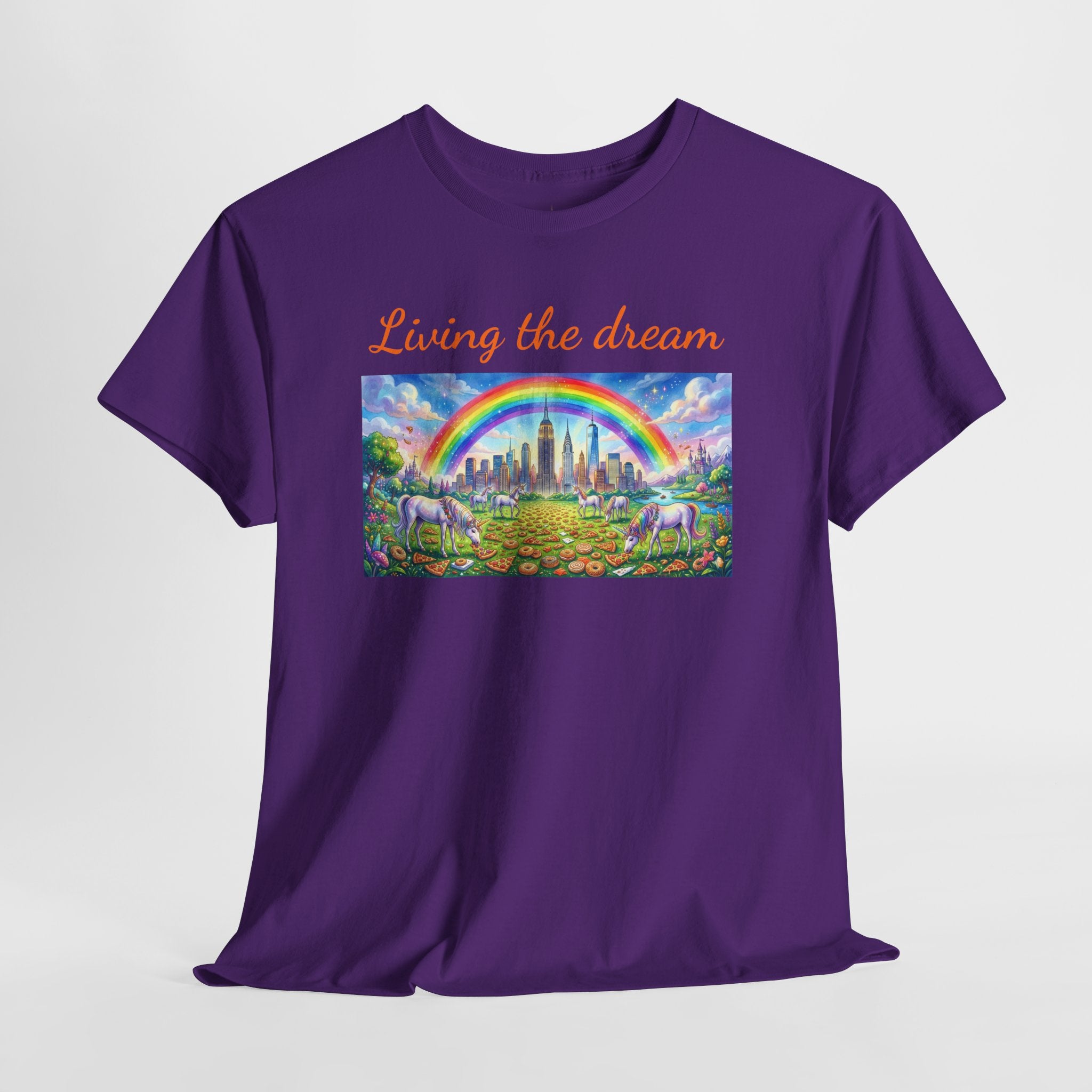 NYC Living The Dream T-Shirt | New York Is a Fairy Tale Tee