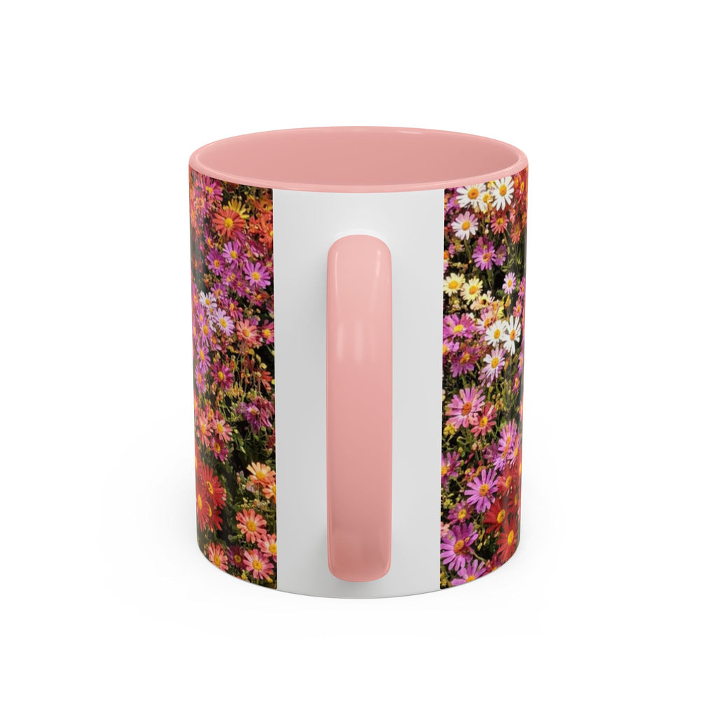 Central Park Korean Chrysanthemum Accent Coffee Mug — Tea Mug 11oz