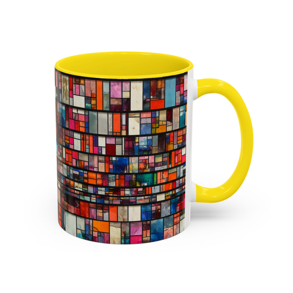 DUMBO Brooklyn Mosaic Water Tower Accent Coffee Mug 11oz