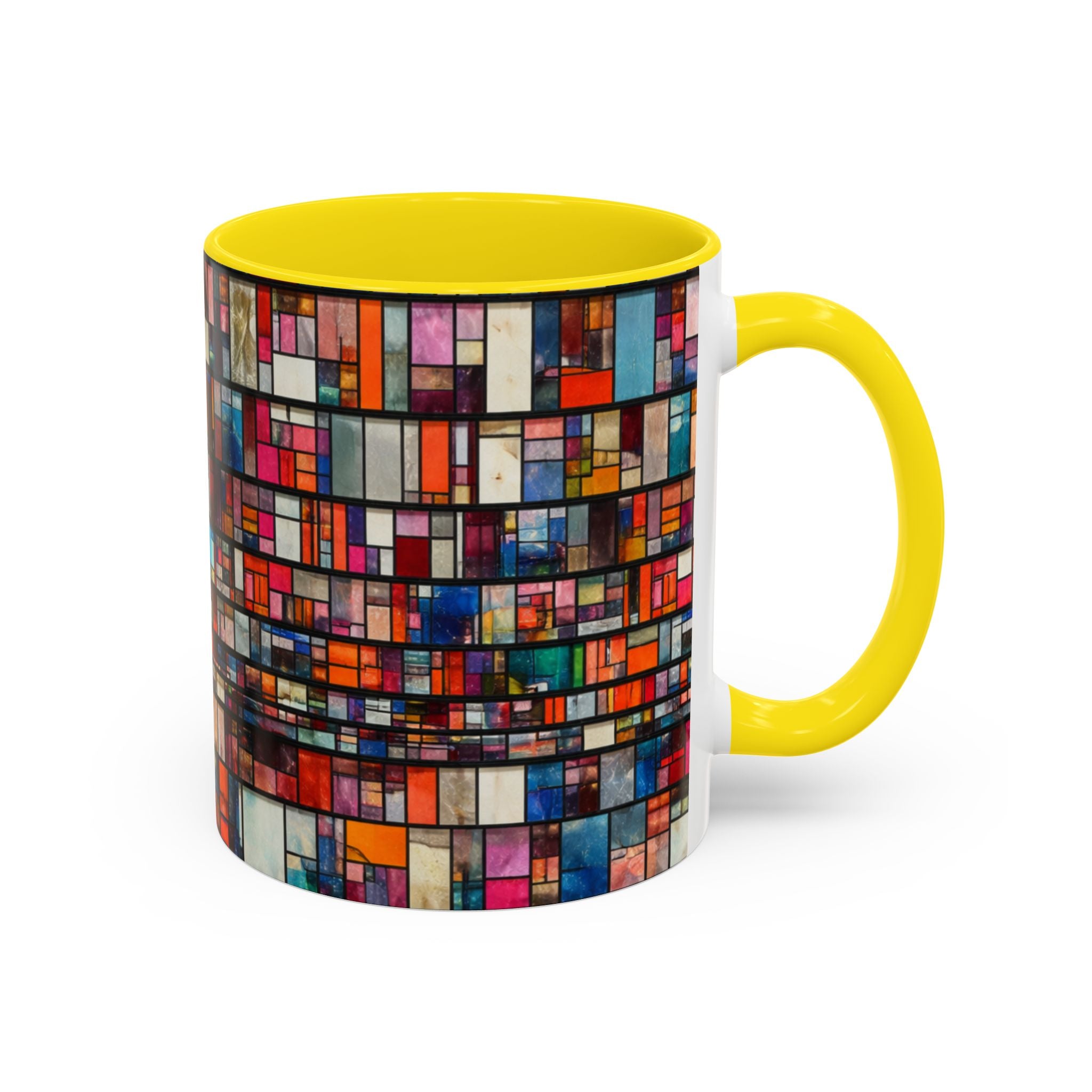 DUMBO Brooklyn Mosaic Water Tower Accent Coffee Mug 11oz