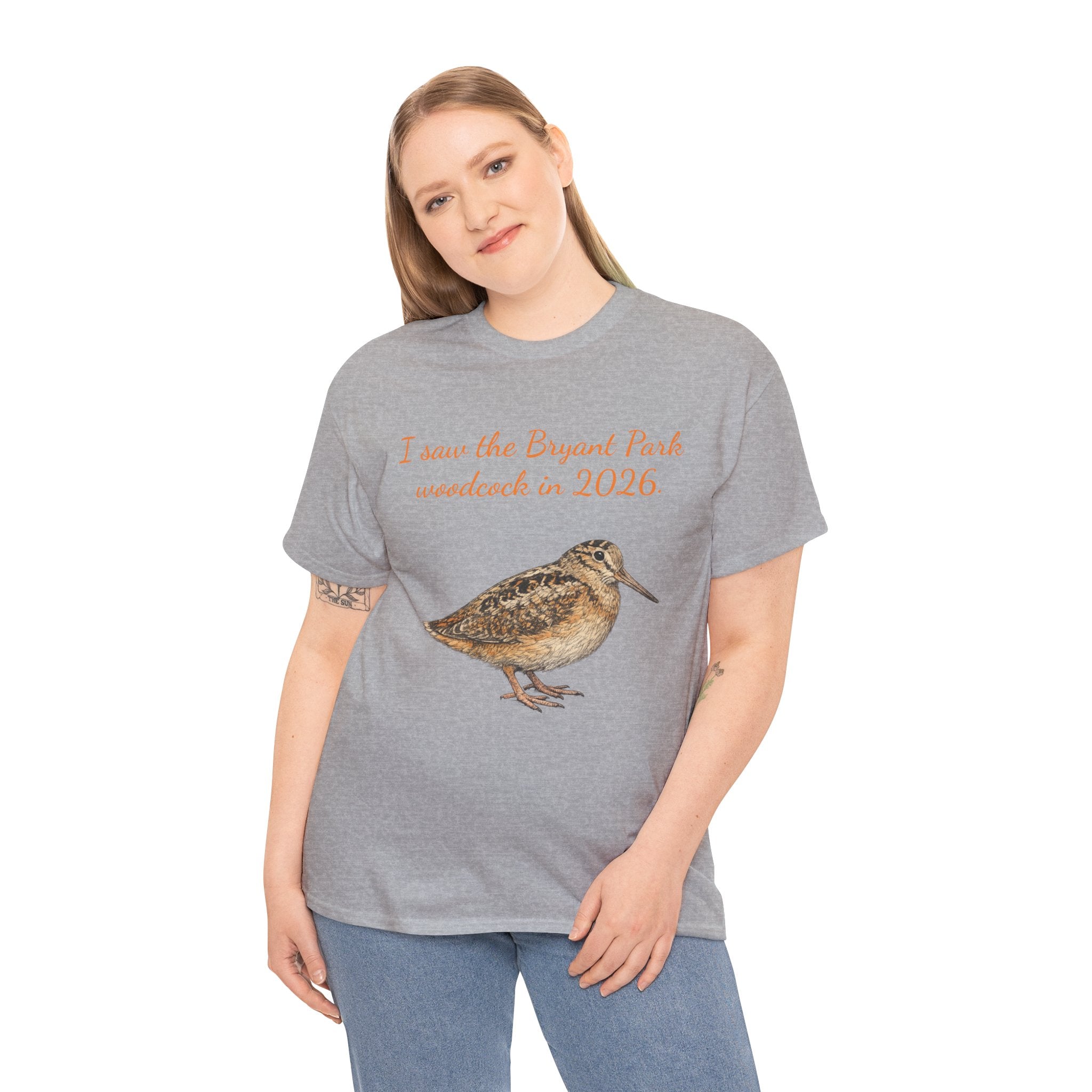 Bryant Park American Woodcock T-Shirt   NYC Gift Tee
