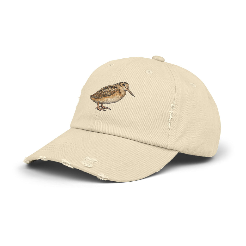 Bryant Park American Woodcock Distressed Cap — Nature Hat for Bird Lovers