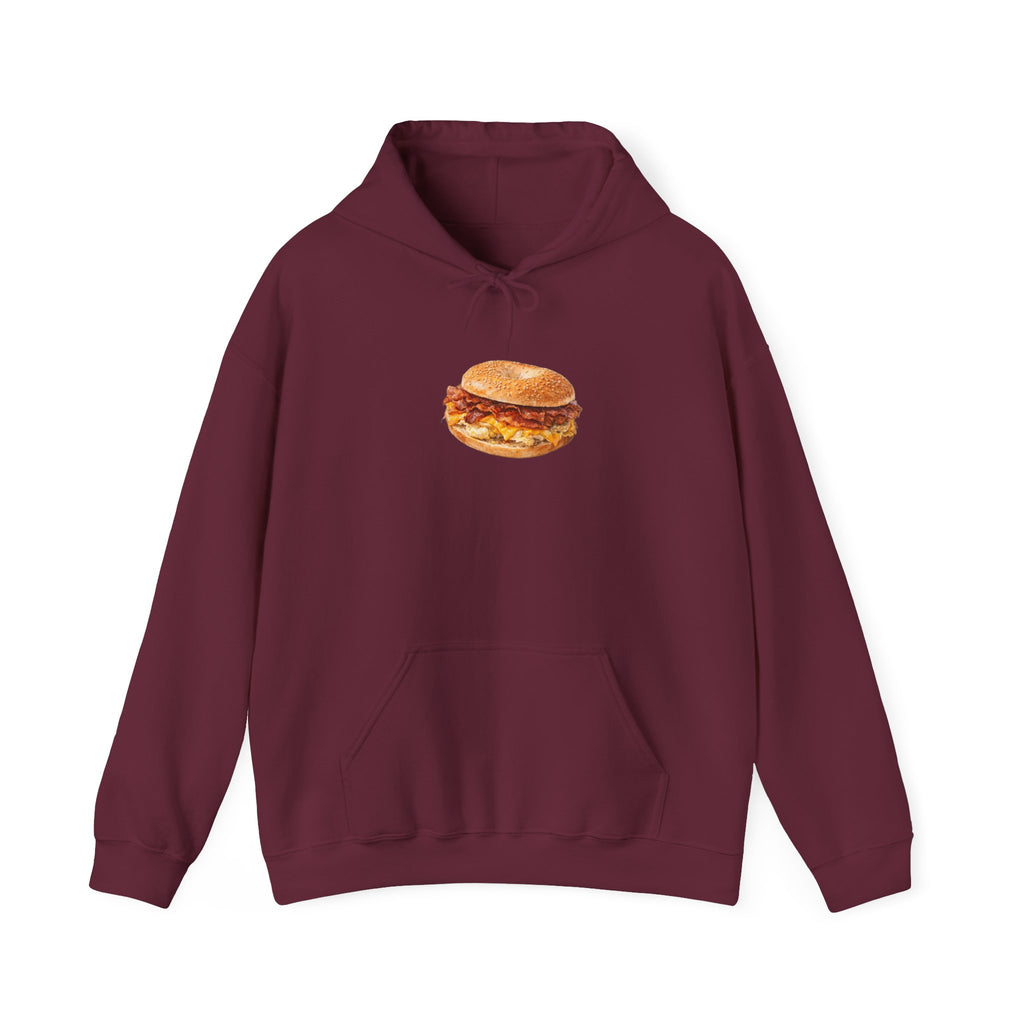 NYC Bacon Egg and Cheese Hoodie — New York Bodega Sandwich Hooded Sweatshirt