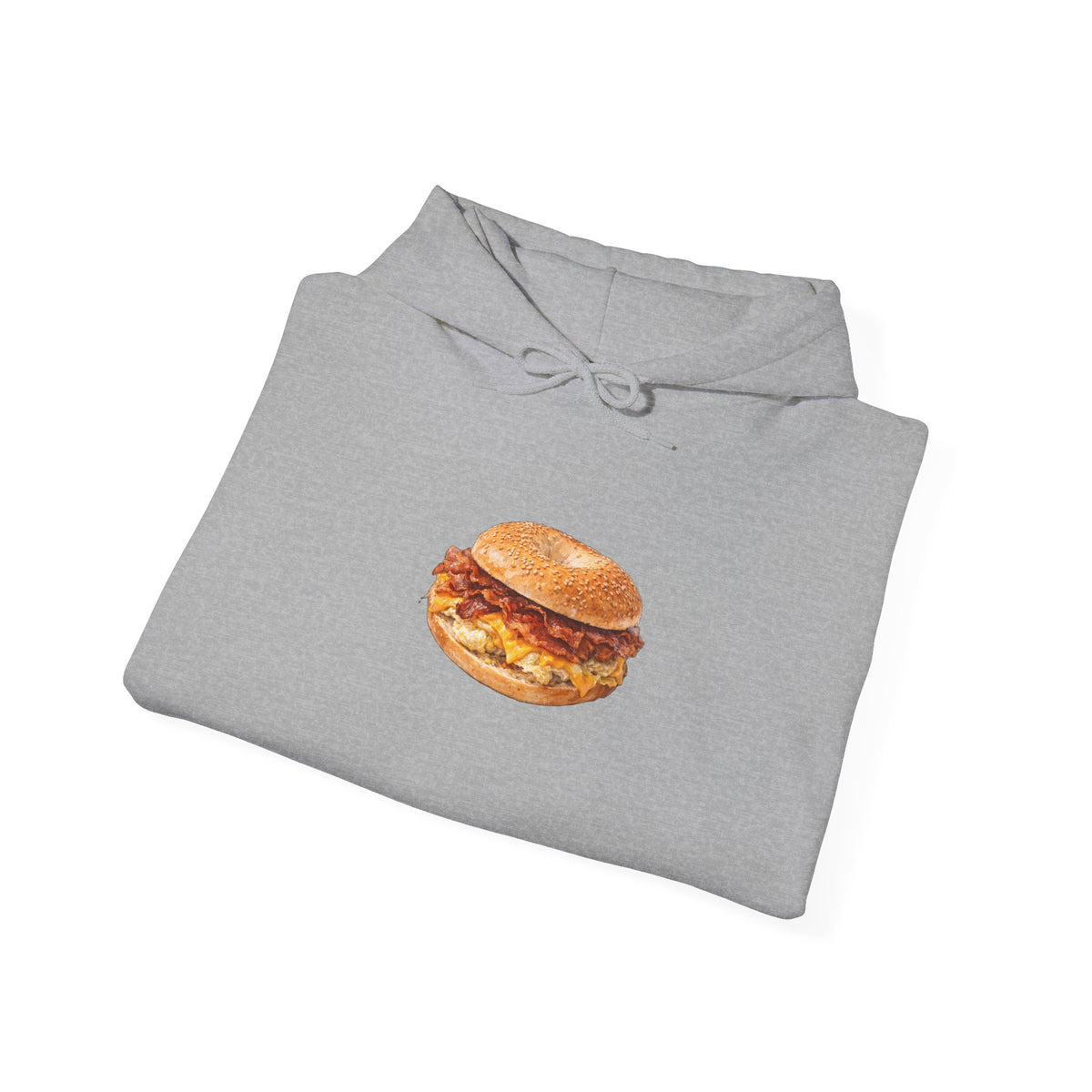 NYC Bacon Egg and Cheese Hoodie — New York Bodega Sandwich Hooded Sweatshirt