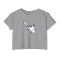 Customizable Lincoln Square NYC Pigeon Crop Top