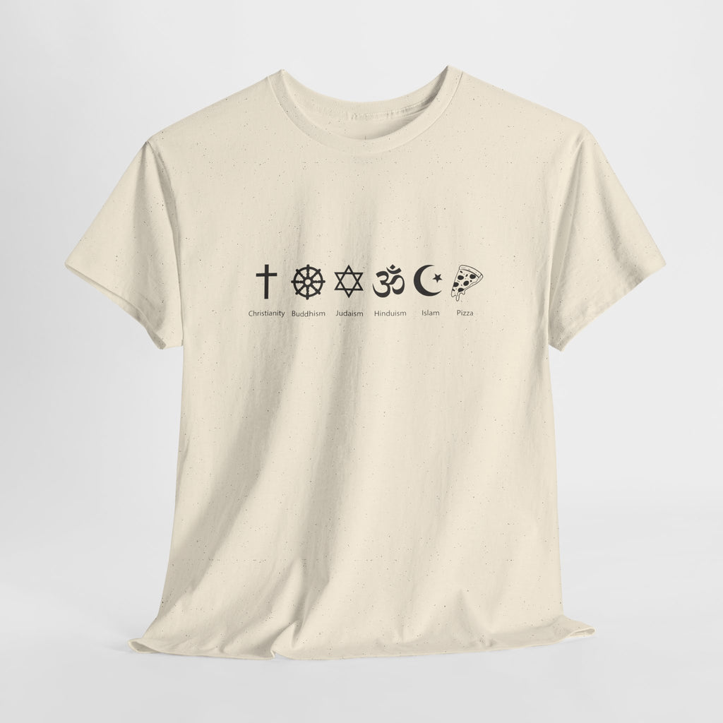 Pizza Is My Religion T-Shirt   I Believe In Pizza Tee