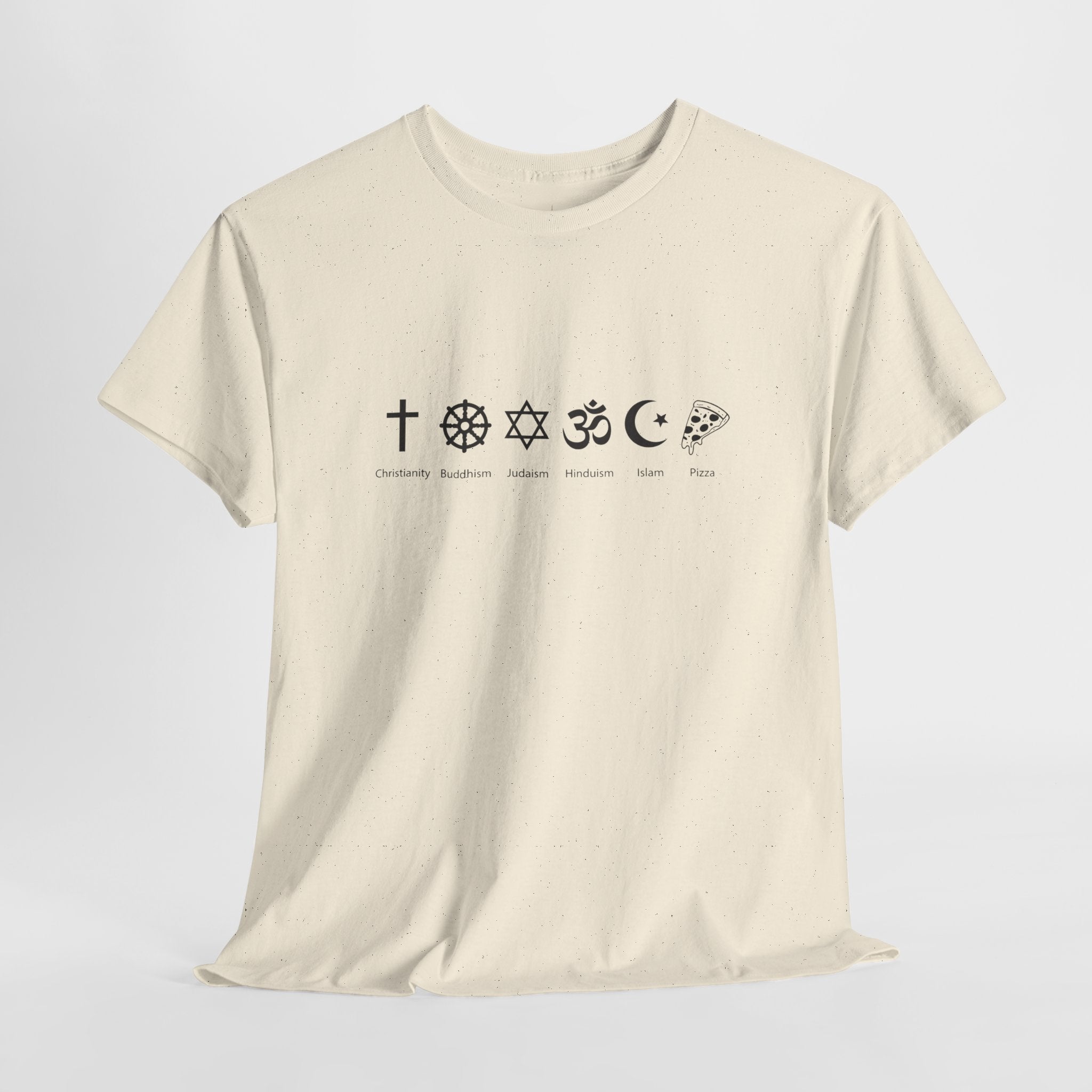 Pizza Is My Religion T-Shirt   I Believe In Pizza Tee