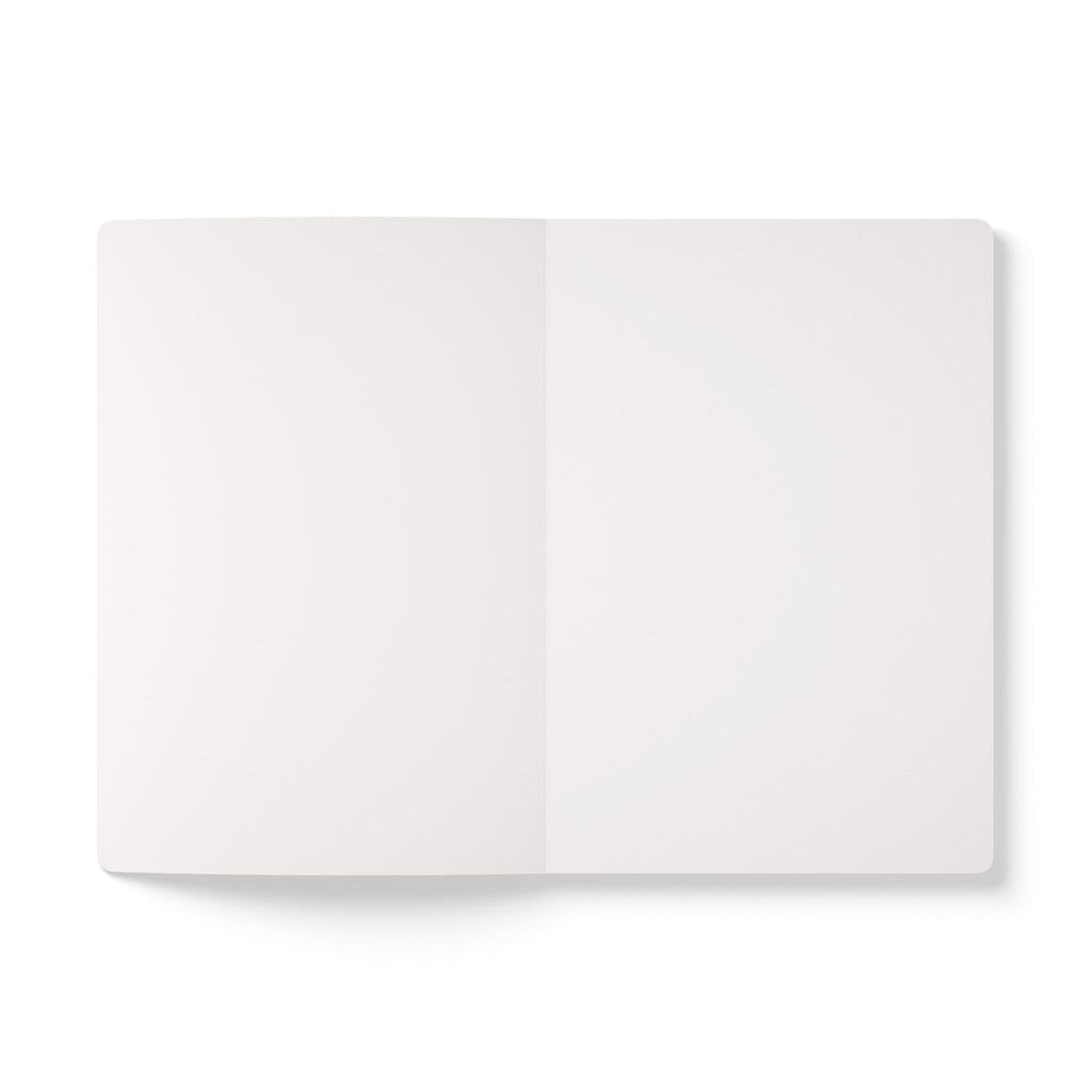 Icons of the Hamptons Heather Gray Softcover Notebook