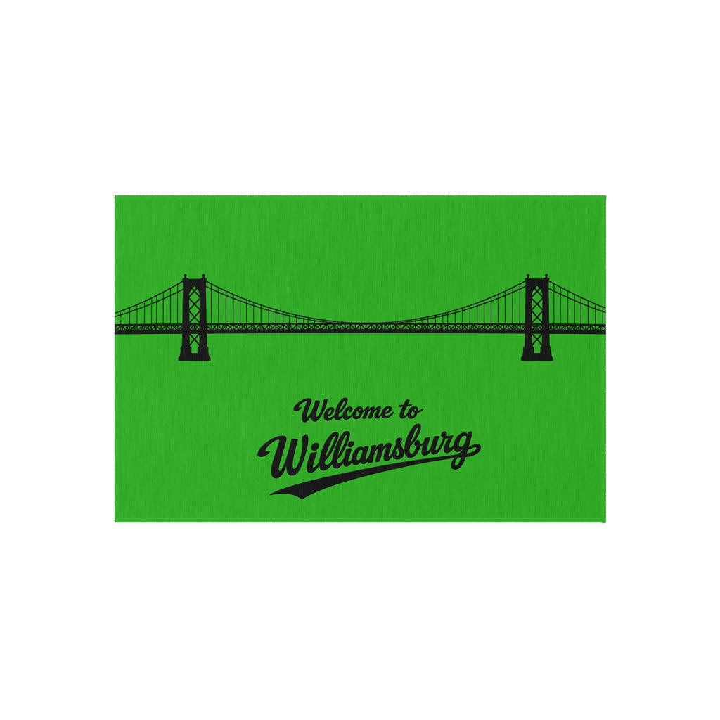 Welcome to Williamsburg Doormat | Williamsburg Bridge Welcome Mat