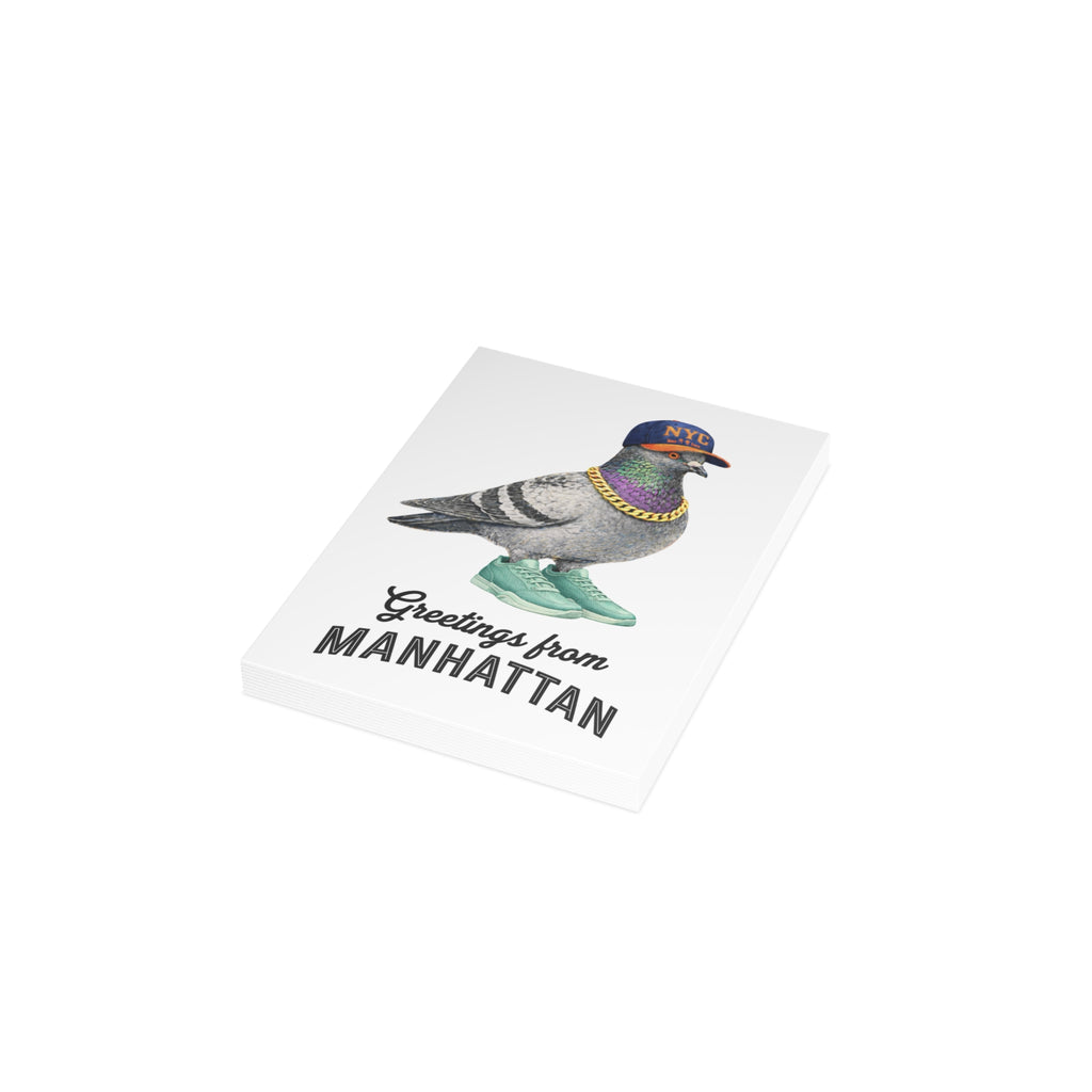 Paquete de postales de palomas de Manhattan NYC (sobres incluidos)