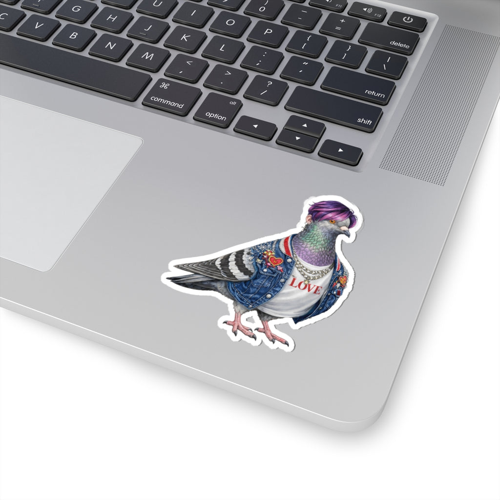 Koreatown NYC Pigeon 3" x 3" Sticker