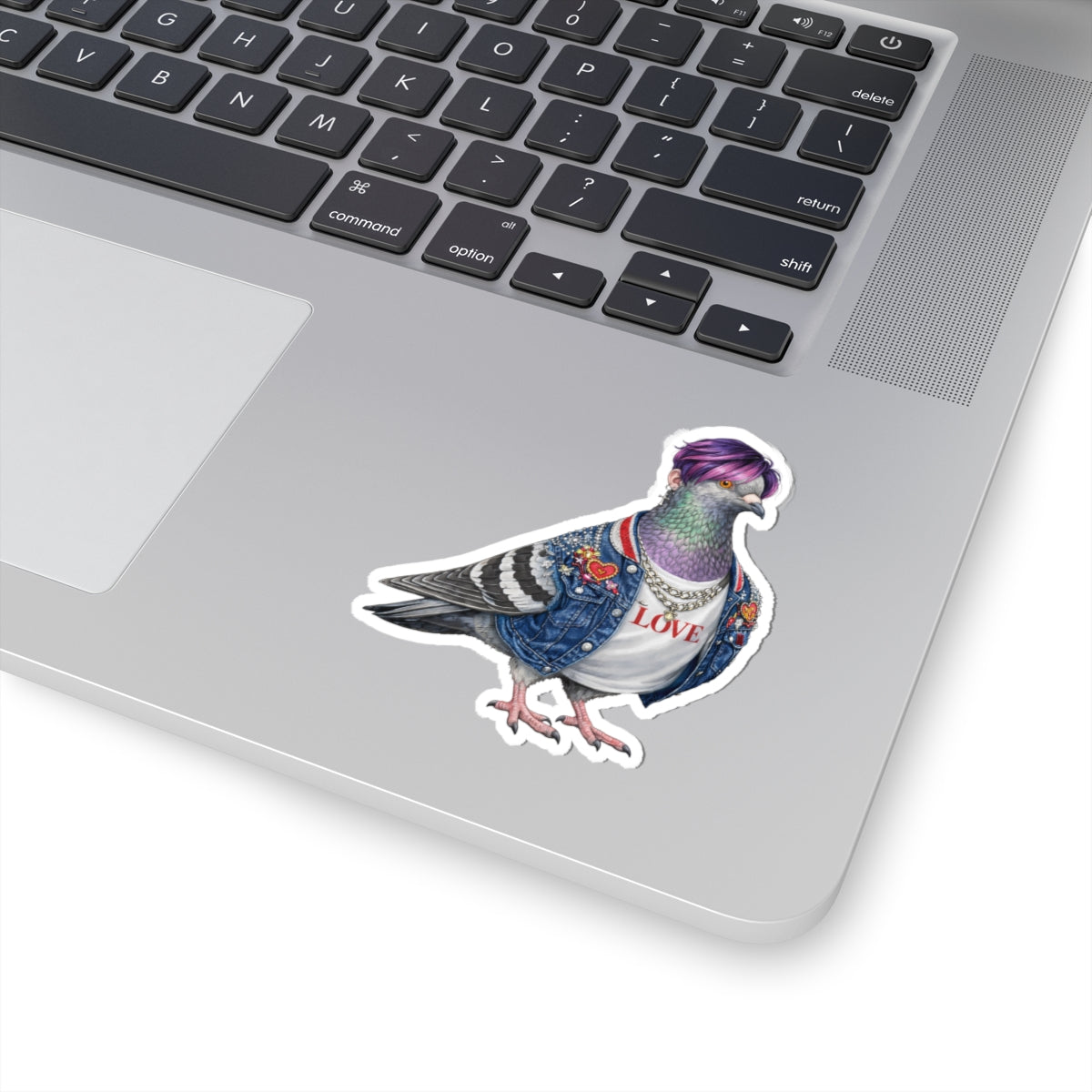 Koreatown NYC Pigeon 3" x 3" Sticker
