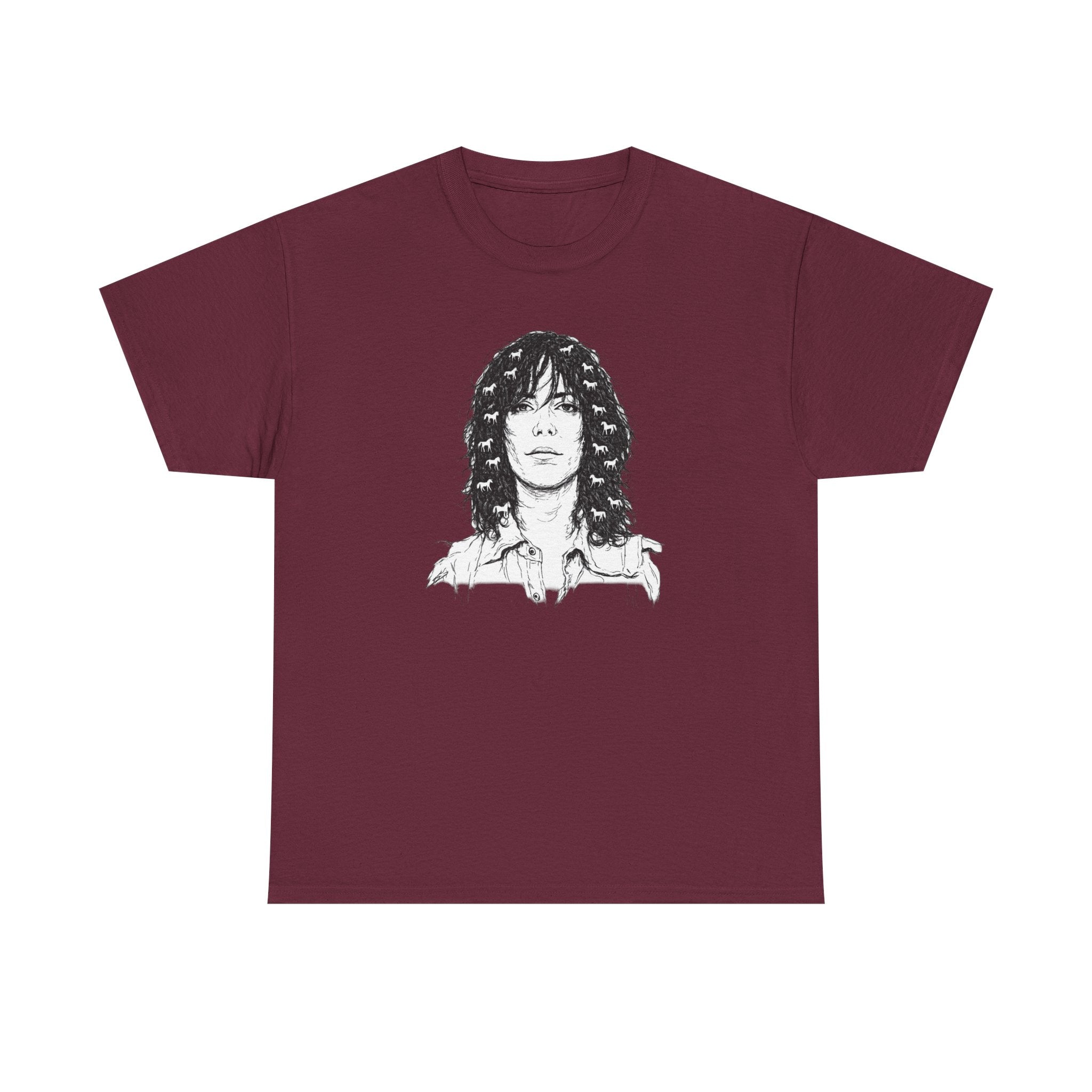Horses Patti Smith T-Shirt | NYC Music Poet Tee