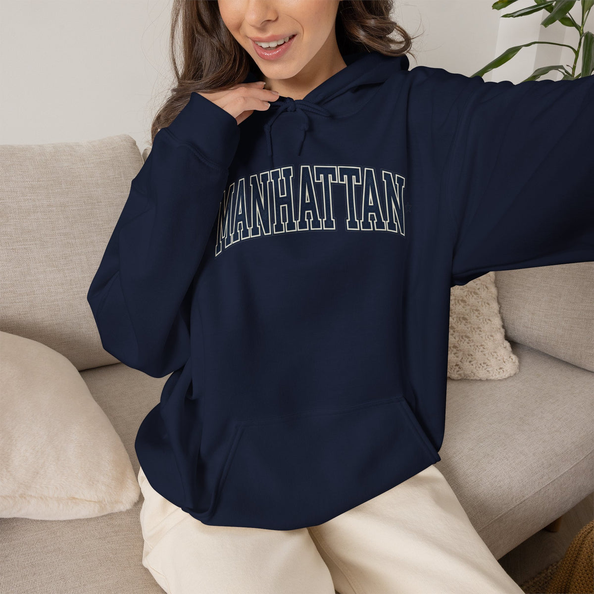 Manhattan Hoodie — Pullover Hooded Sweater