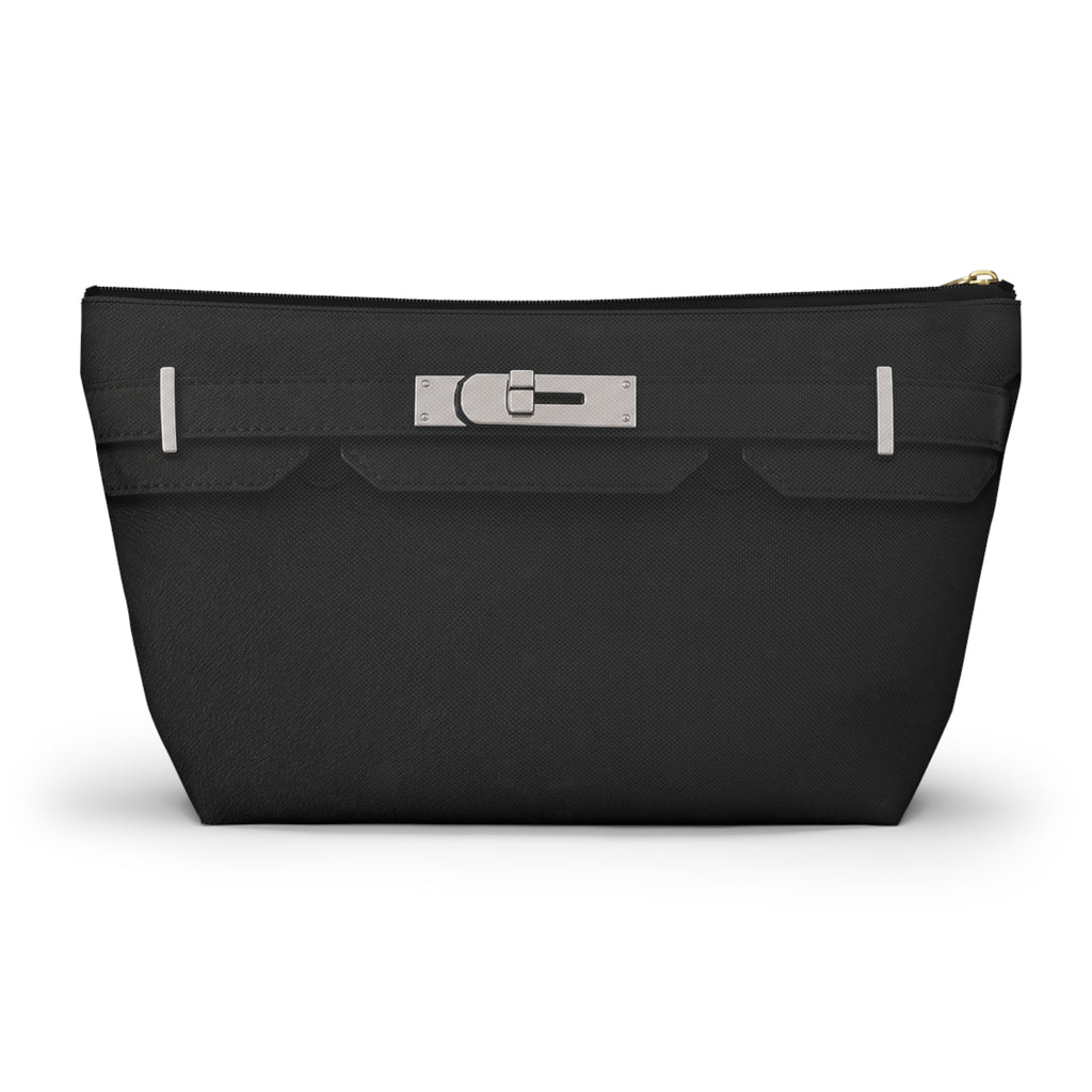 Canal Street Large Black Makeup Bag —  T-Bottom Travel Bag