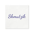 Shmutzik Napkin | Pack of 50 Yiddish Paper Napkins for Messy Moments