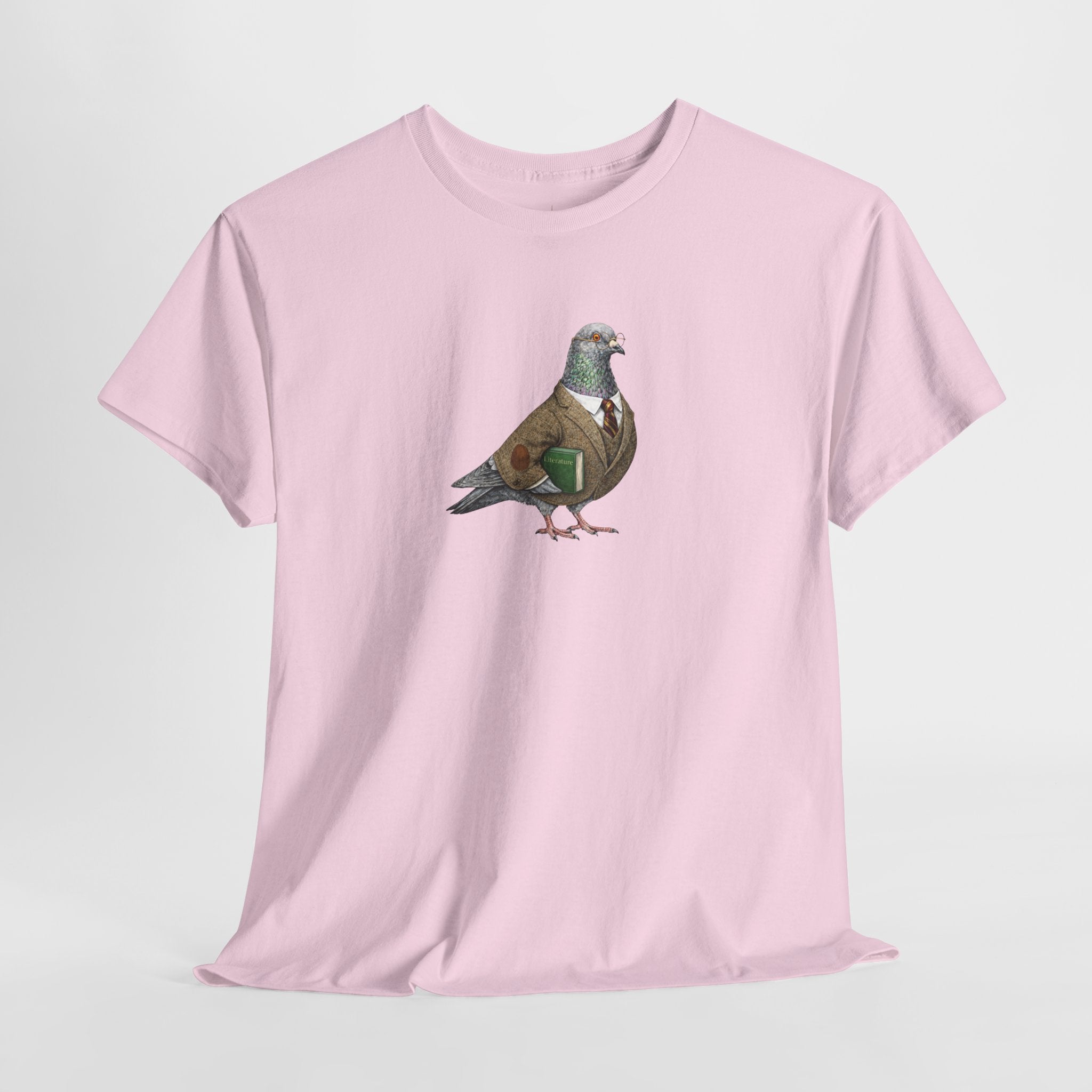 Customizable Morningside Heights NYC Pigeon T-Shirt | University Professor Tee