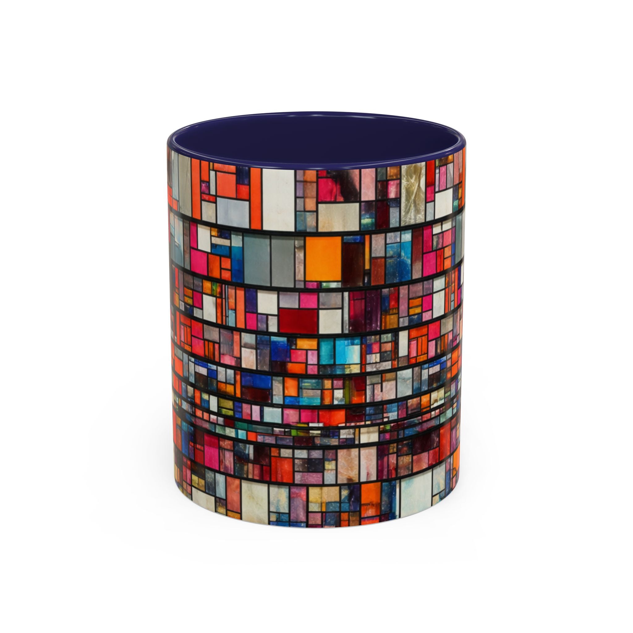 DUMBO Brooklyn Mosaic Water Tower Accent Coffee Mug 11oz