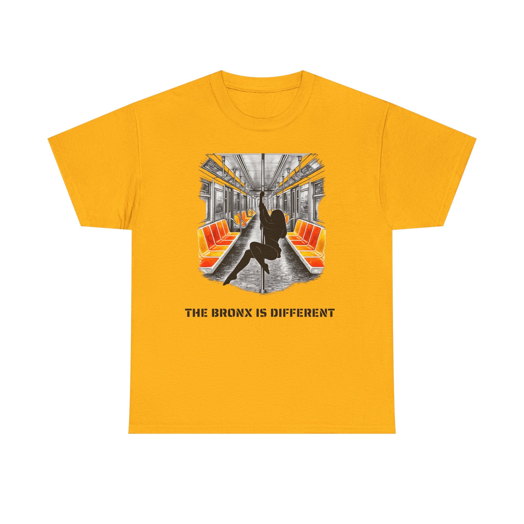 Bronx Subway Dancer Tee | NYC Pole Dancer T-shirt