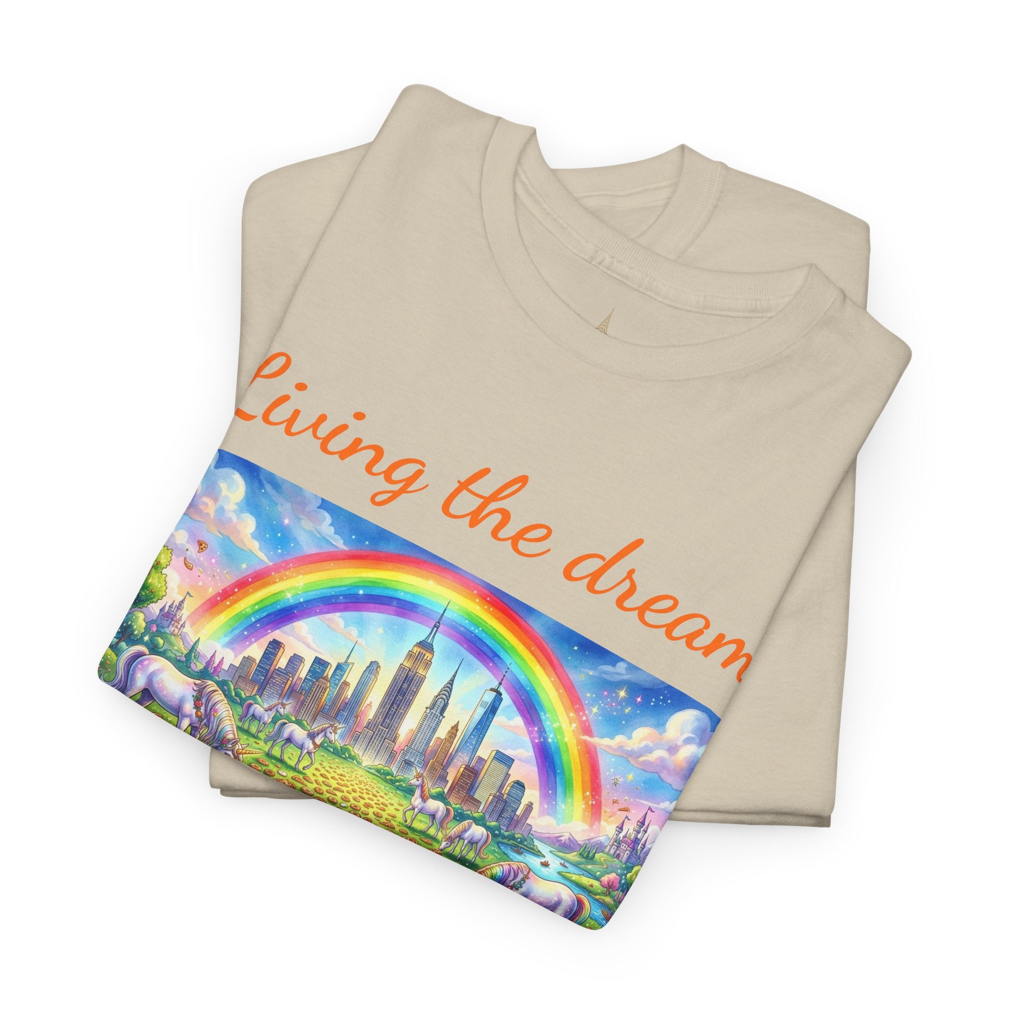 NYC Living The Dream T-Shirt | New York Is a Fairy Tale Tee