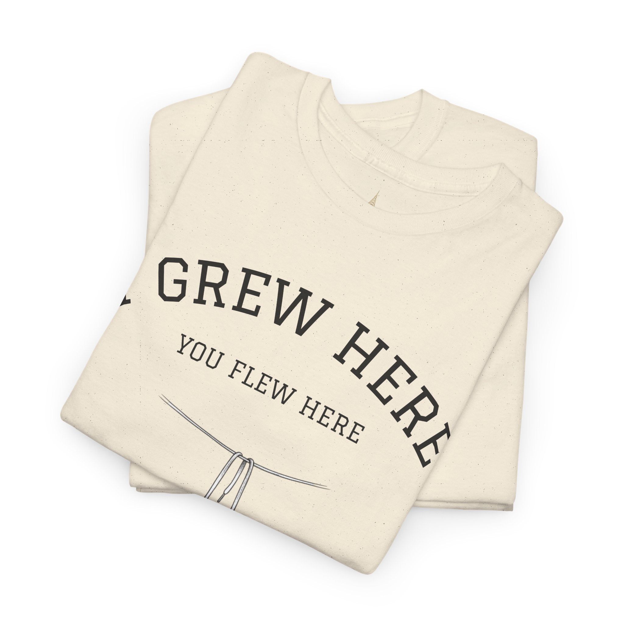 Sneakers Shoefiti Tee  I I Grew Here You Flew Here T-Shirt