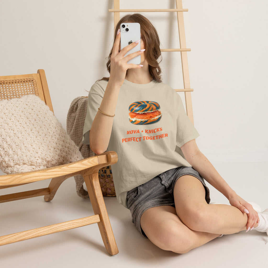 Nova Knicks Tee | New York Basketball Bagel T-Shirt