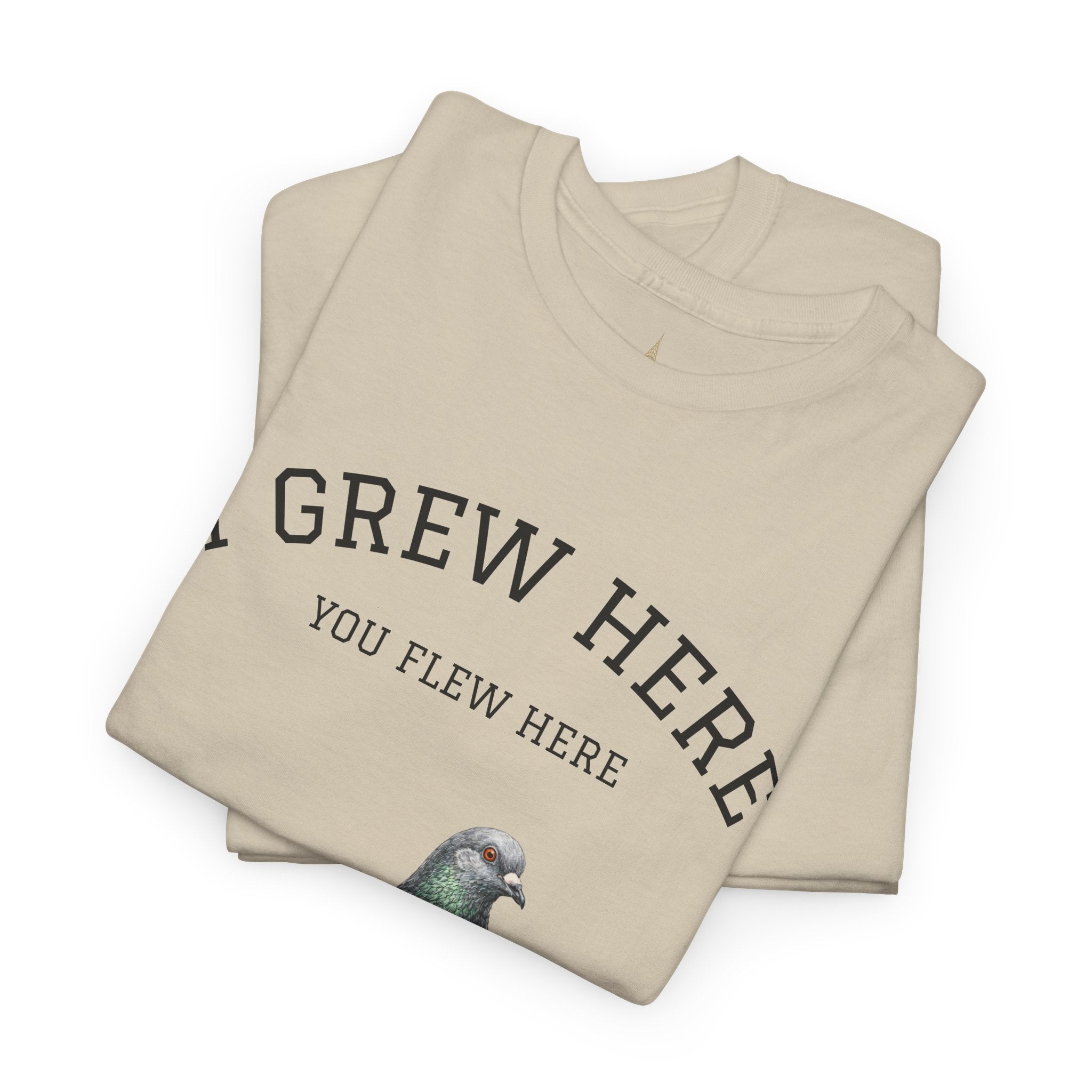 NYC Pigeon T-Shirt | I Grew Here You Grew Here Tee