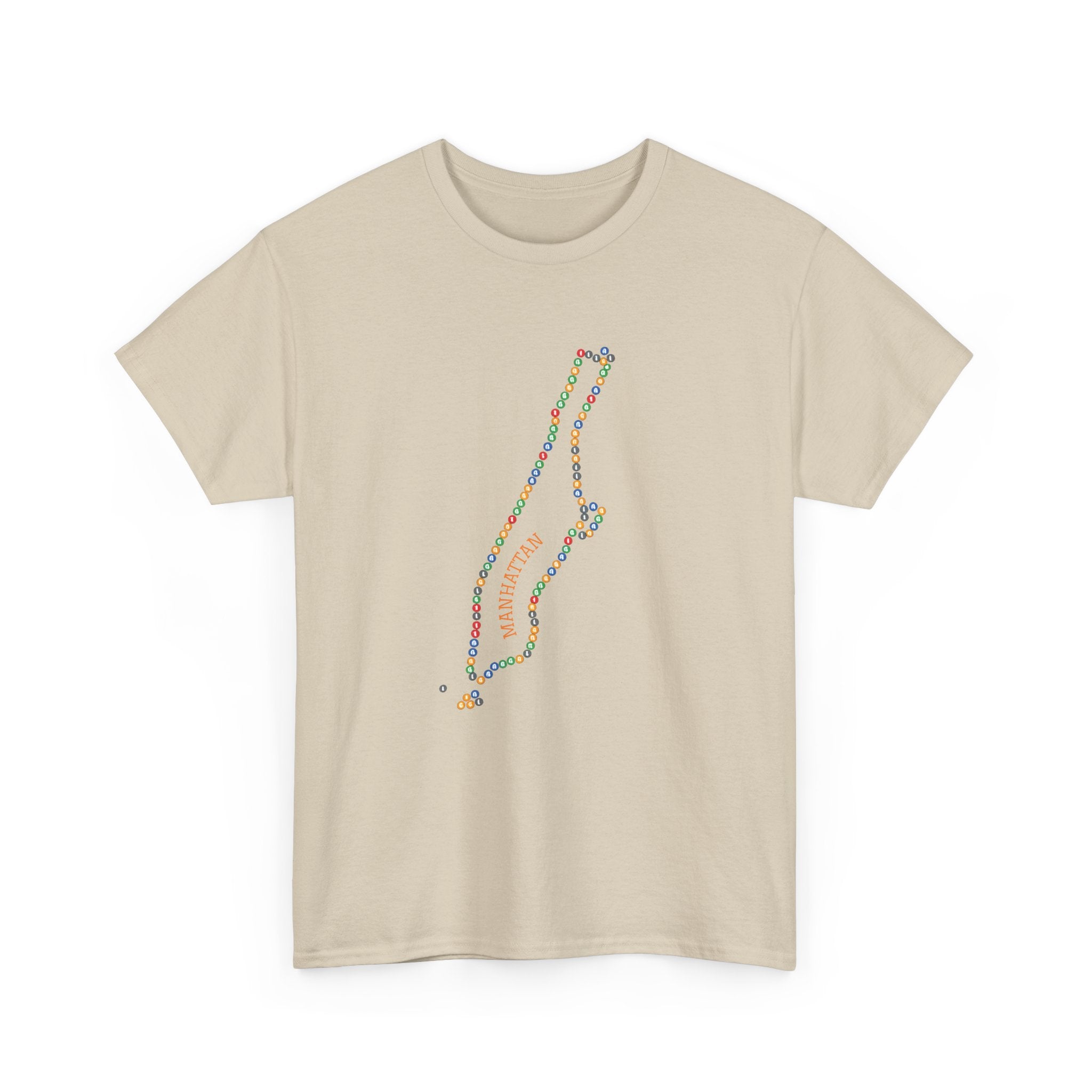 Manhattan Map T-Shirt | Subway Signs Tee