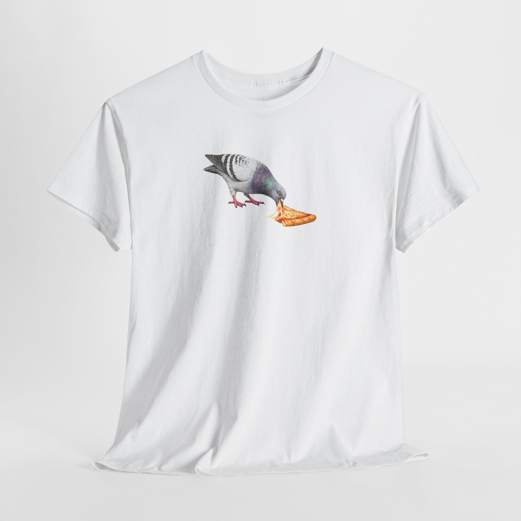 Customizable Little Italy NYC Pigeon T-Shirt | New York Pizza Lover Tee