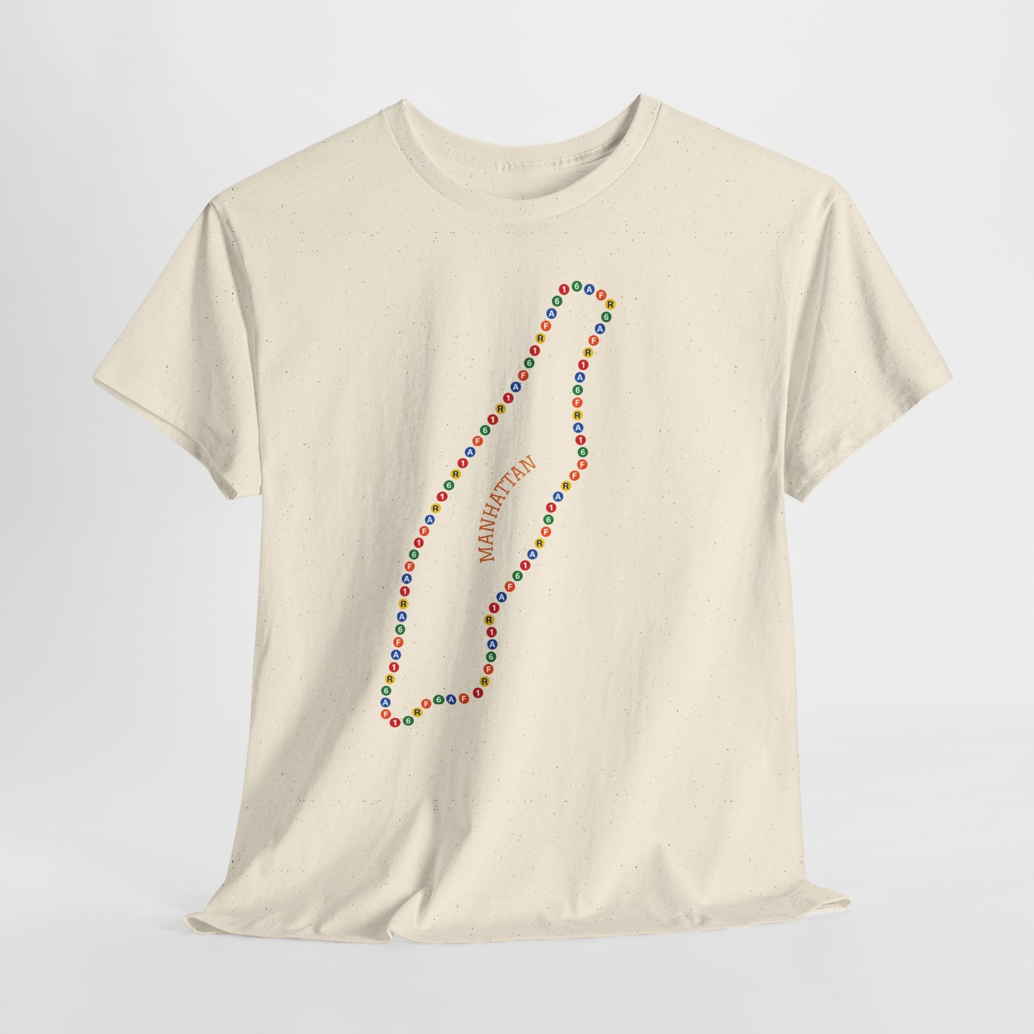 Manhattan Map T-Shirt | Subway Signs Tee