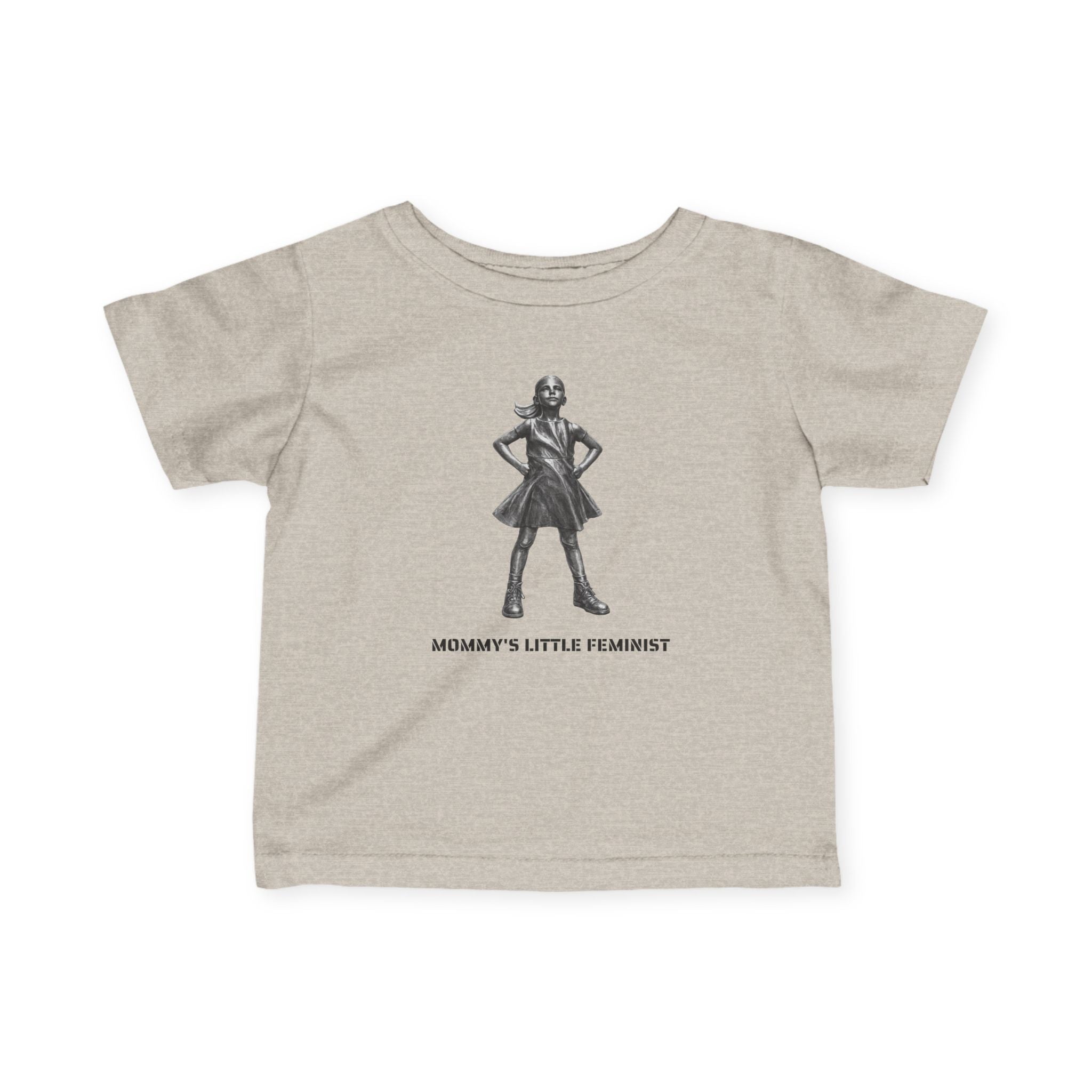 Mommy's Little Feminist Infant NYC Kids Tee | Fearless Girl Baby Shirt, Feminist Statement Childrens T-Shirt