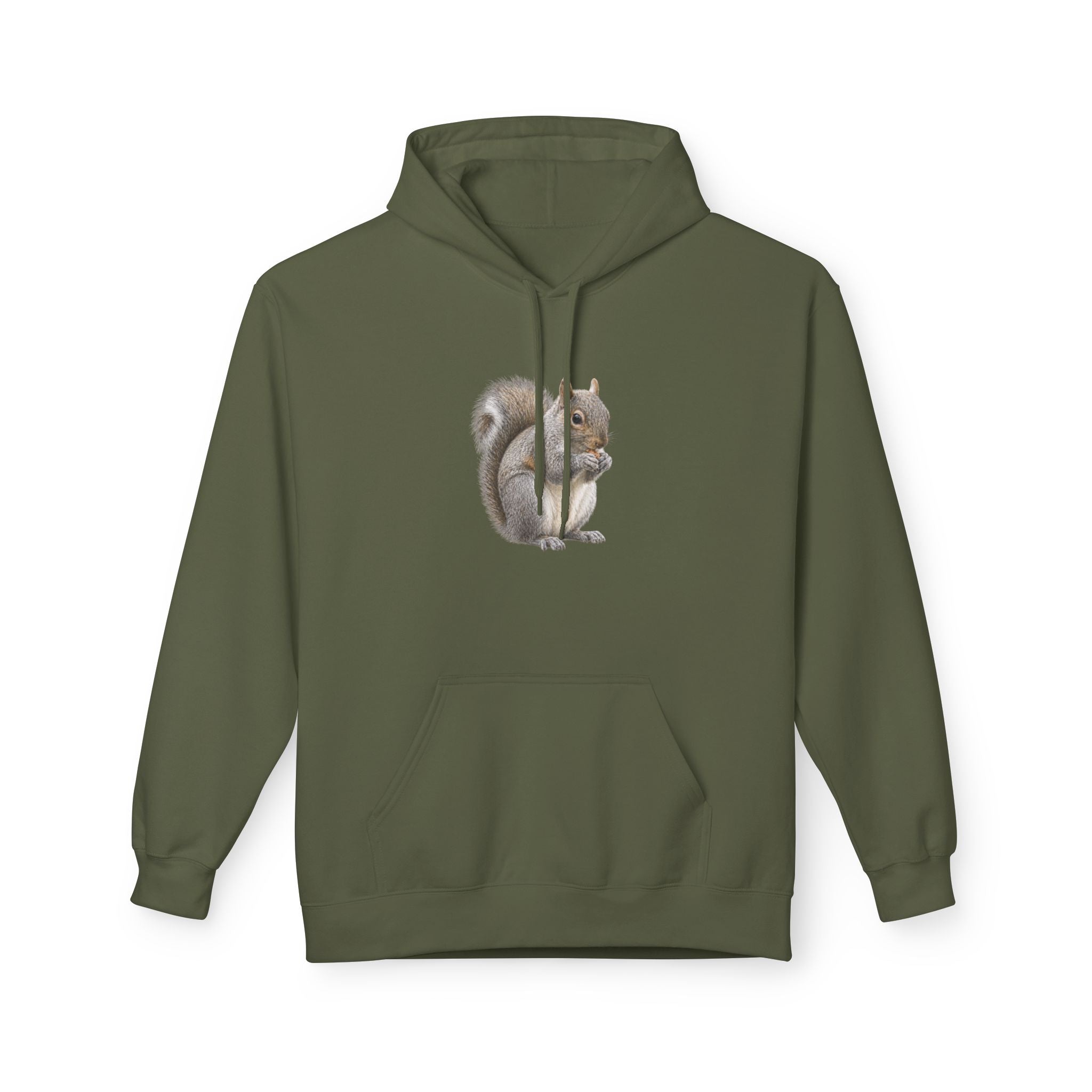 NYC Squirrel Hoodie — New York Hooded Pullover Sweatshirt