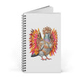 Customizable Flatbush NYC Pigeon Spiral Journal | Mardi Gras Carnival Parade Bird Lovers Notebook