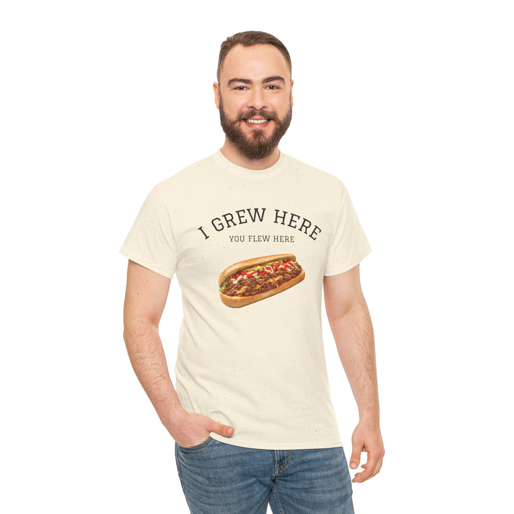 Chopped Cheese T-Shirt | I Grew Here You Flew Here New York City Bodega Food Tee